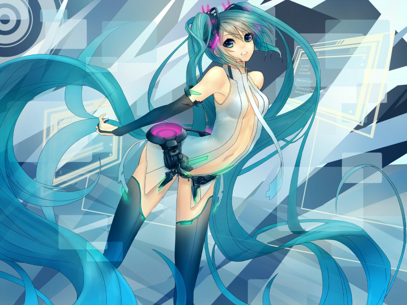 Handy-Wallpaper Vocaloid, Hatsune Miku, Animes kostenlos herunterladen.