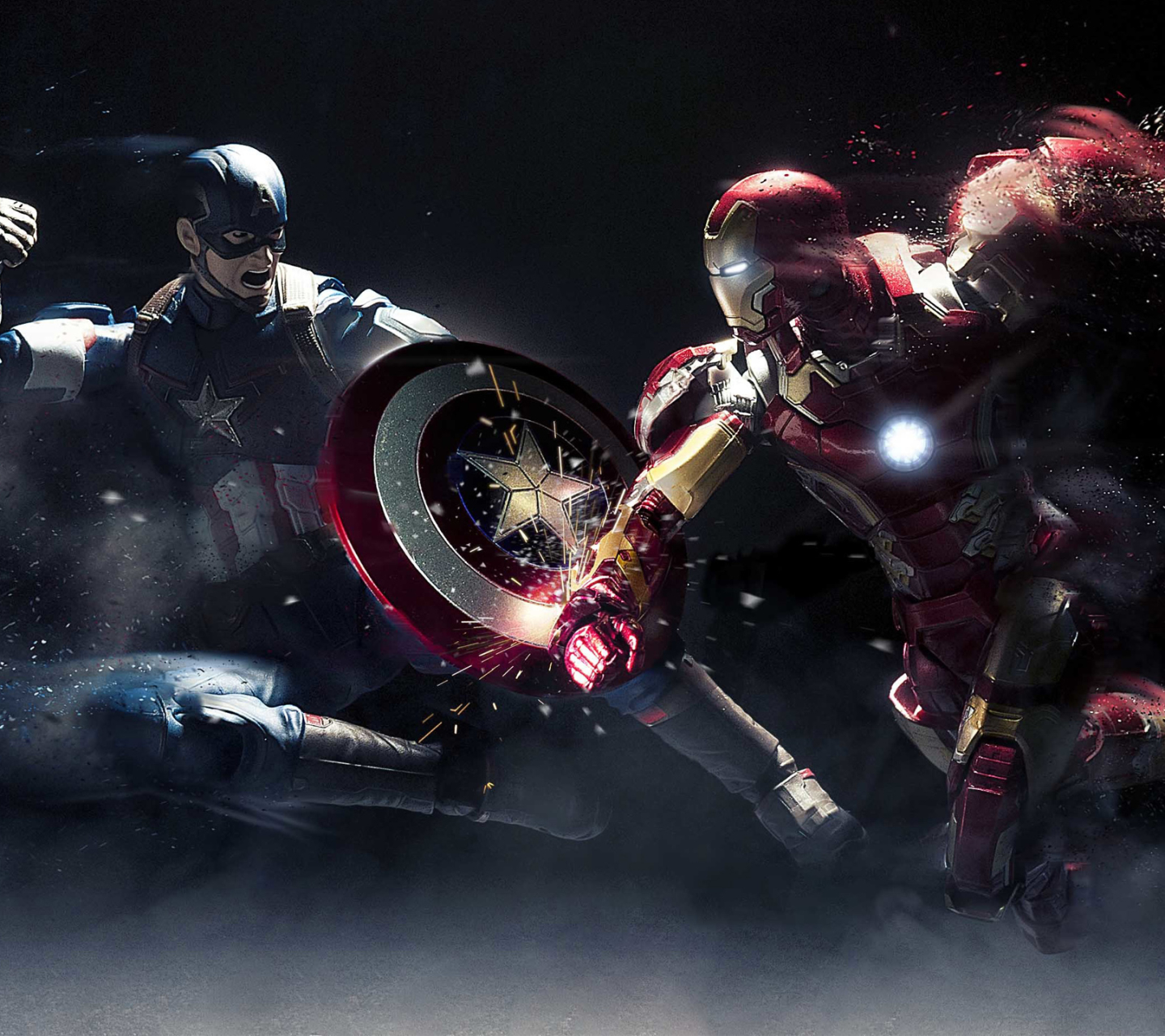 Free download wallpaper Iron Man, Captain America, Movie, Captain America: Civil War on your PC desktop