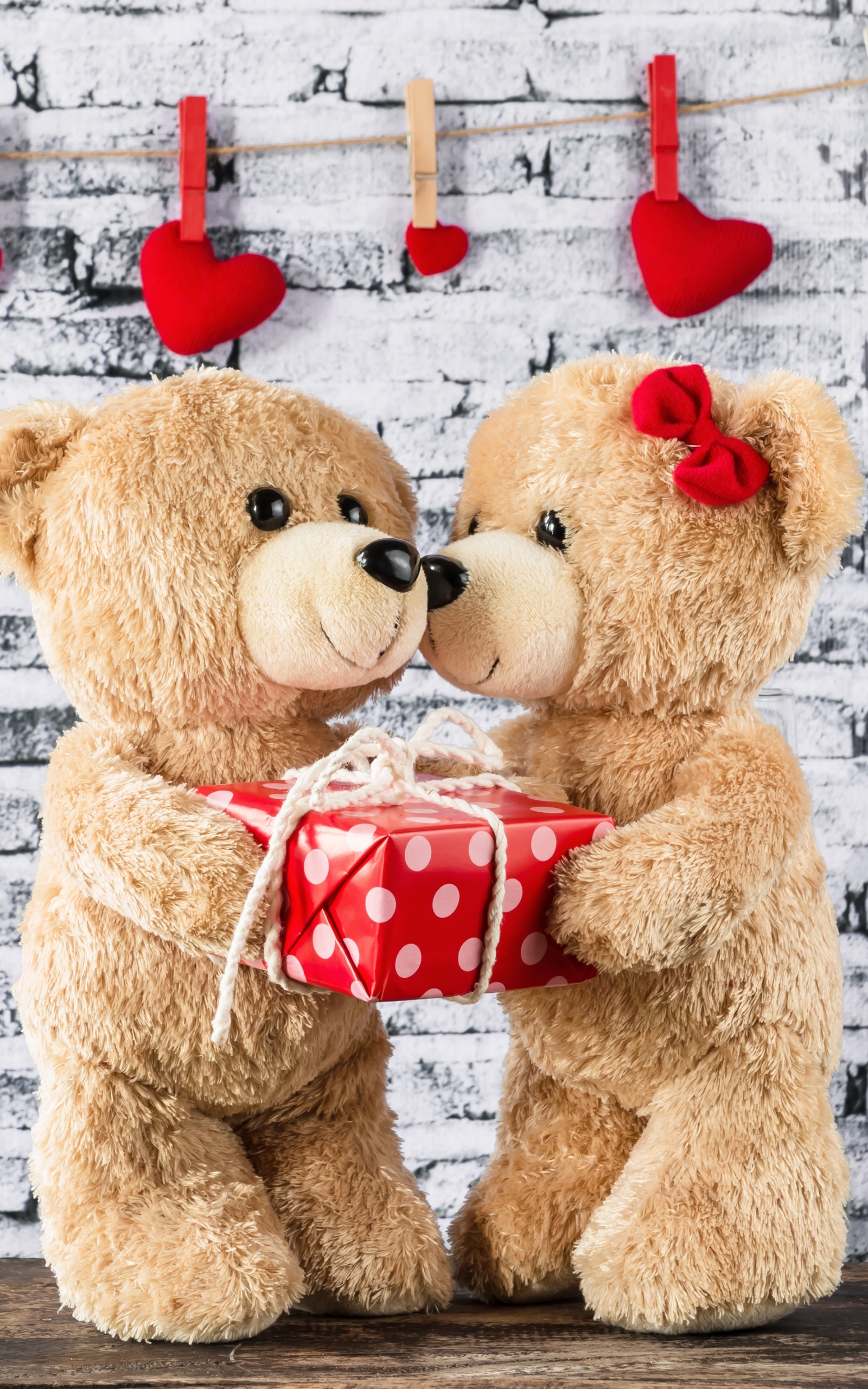 Download mobile wallpaper Teddy Bear, Gift, Man Made, Stuffed Animal for free.