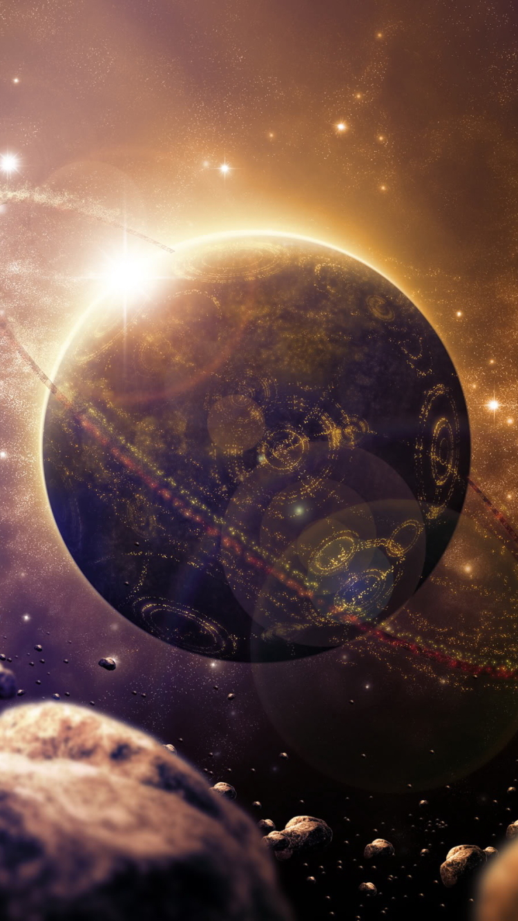 Download mobile wallpaper Planets, Sci Fi for free.