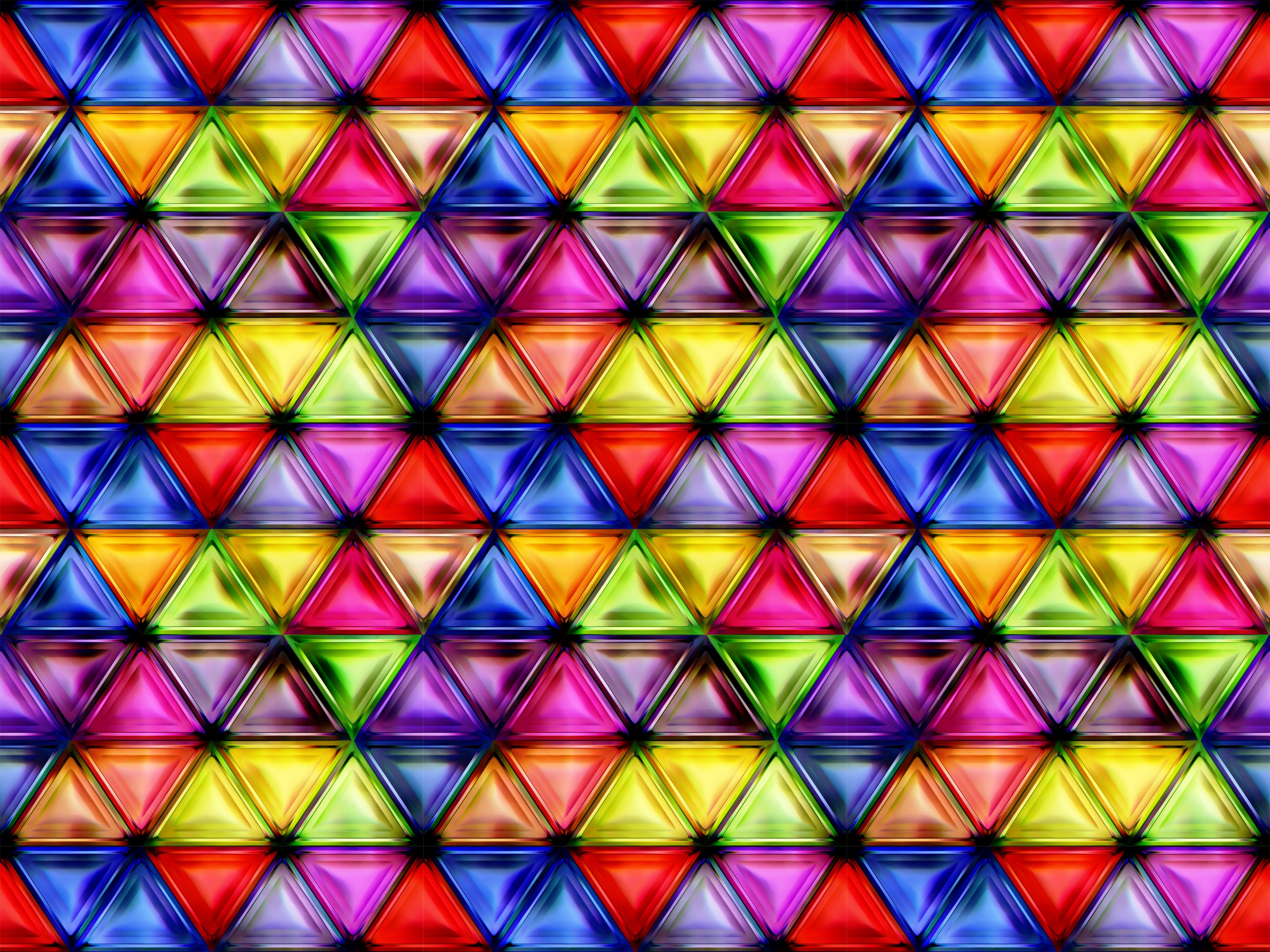 Descarga gratis la imagen Patrón, Colores, Vistoso, Abstracto, Triángulo, Geometría en el escritorio de tu PC