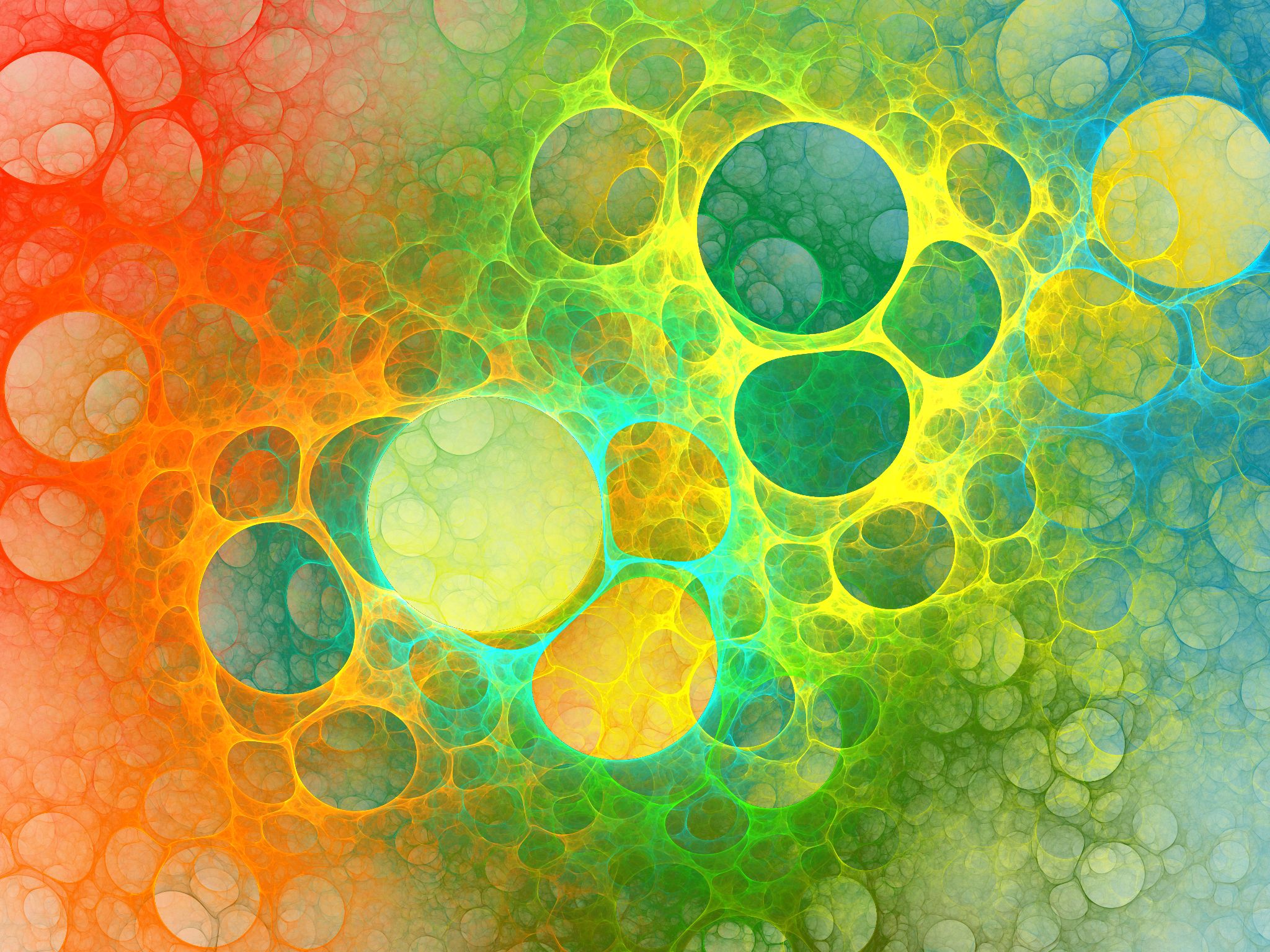 867246 скачать обои пузыри, абстрактные, фрактал, апофиз (программное обеспечение), красочный - заставки и картинки бесплатно