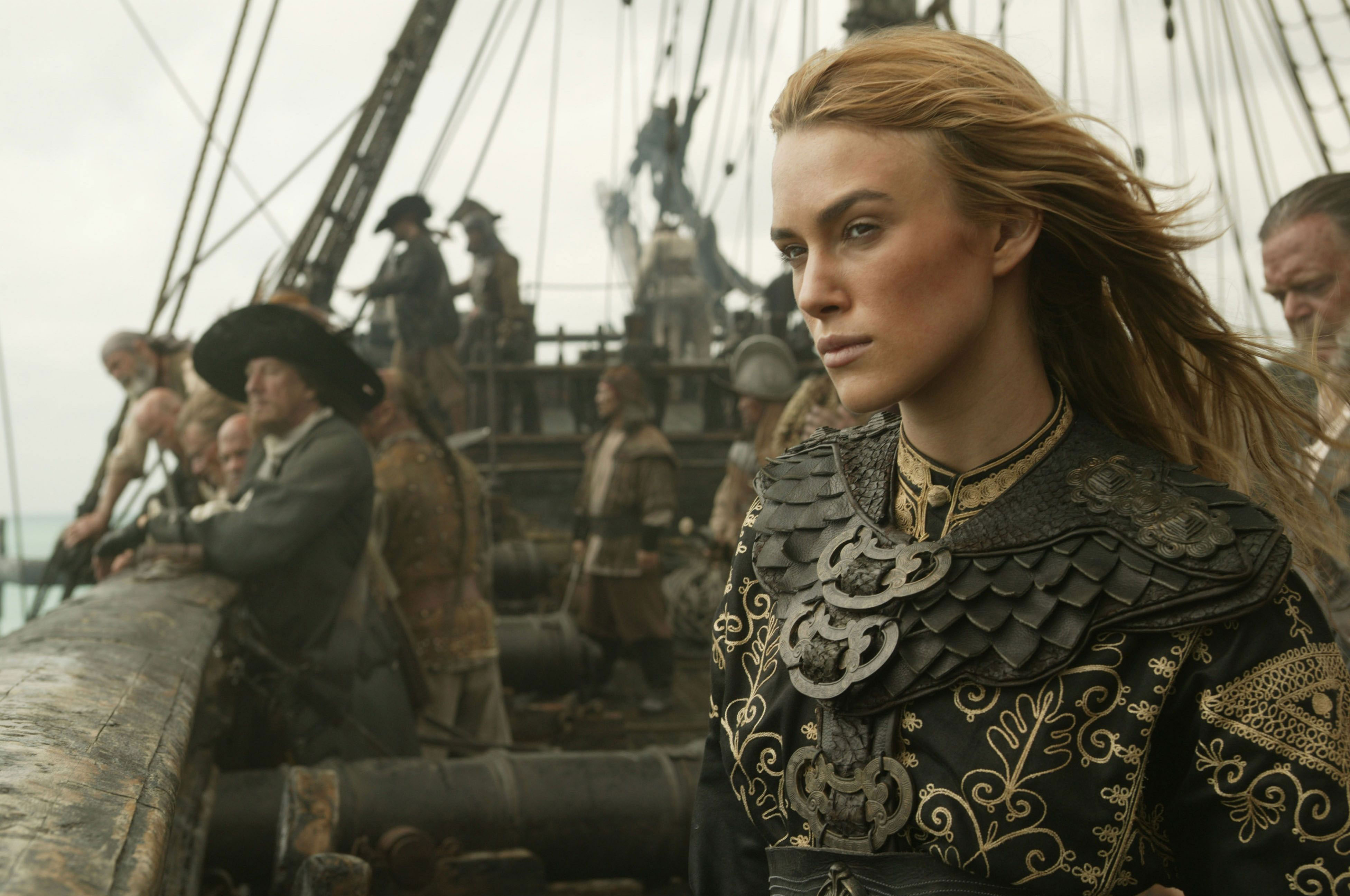 pirates of the caribbean, movie, pirates of the caribbean: at world's end, elizabeth swann, keira knightley