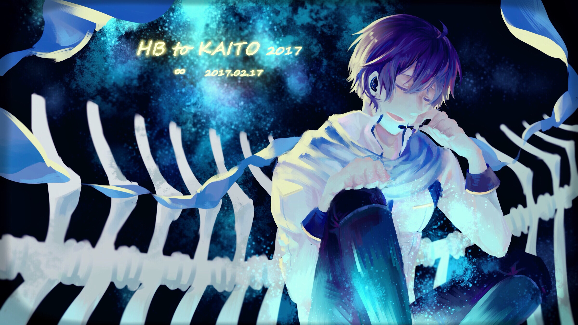 Laden Sie das Vocaloid, Animes, Kaito (Vocaloid)-Bild kostenlos auf Ihren PC-Desktop herunter