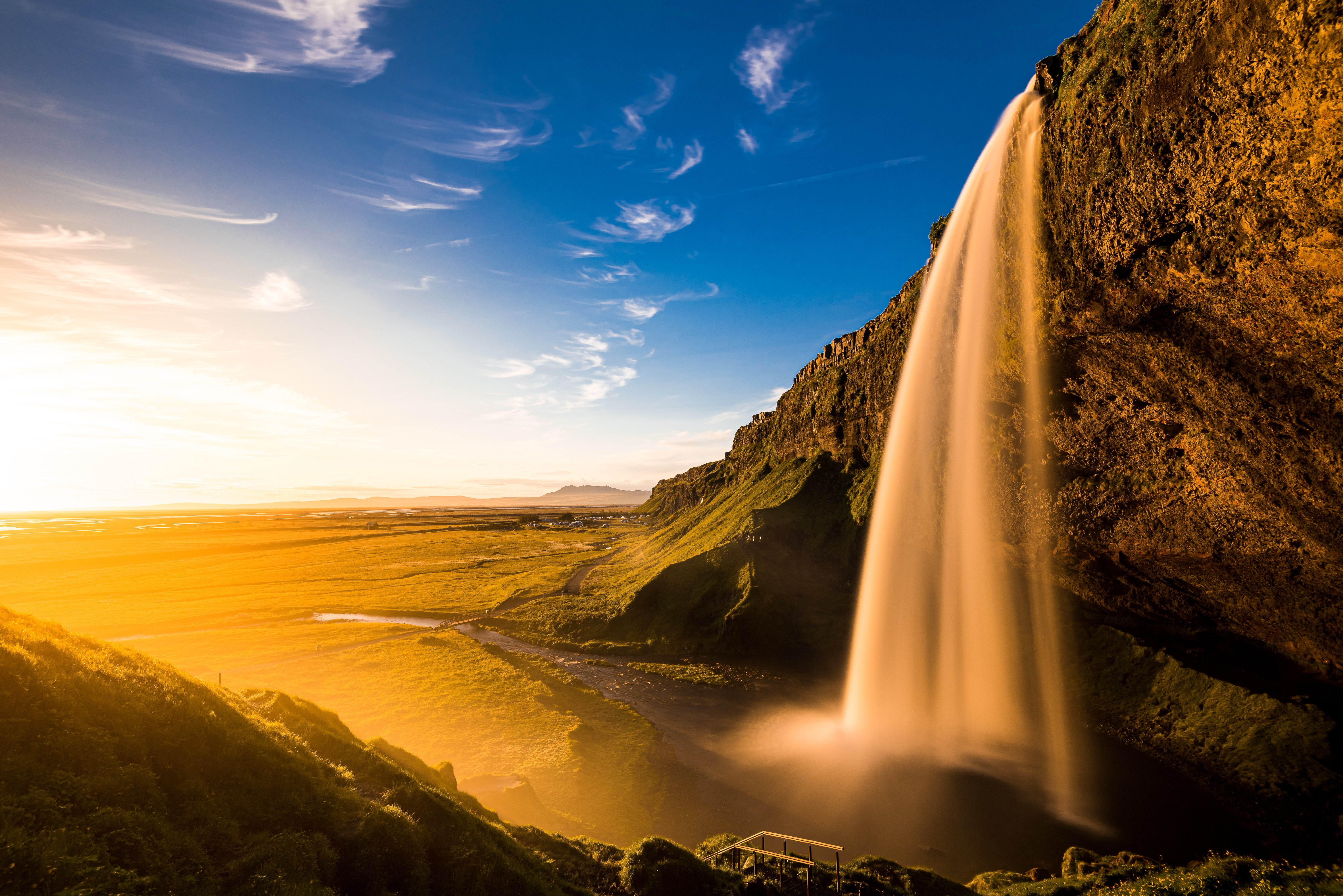 Téléchargez gratuitement l'image Cascades, Islande, Seljalandsfoss, Terre/nature, Chûte D'eau sur le bureau de votre PC
