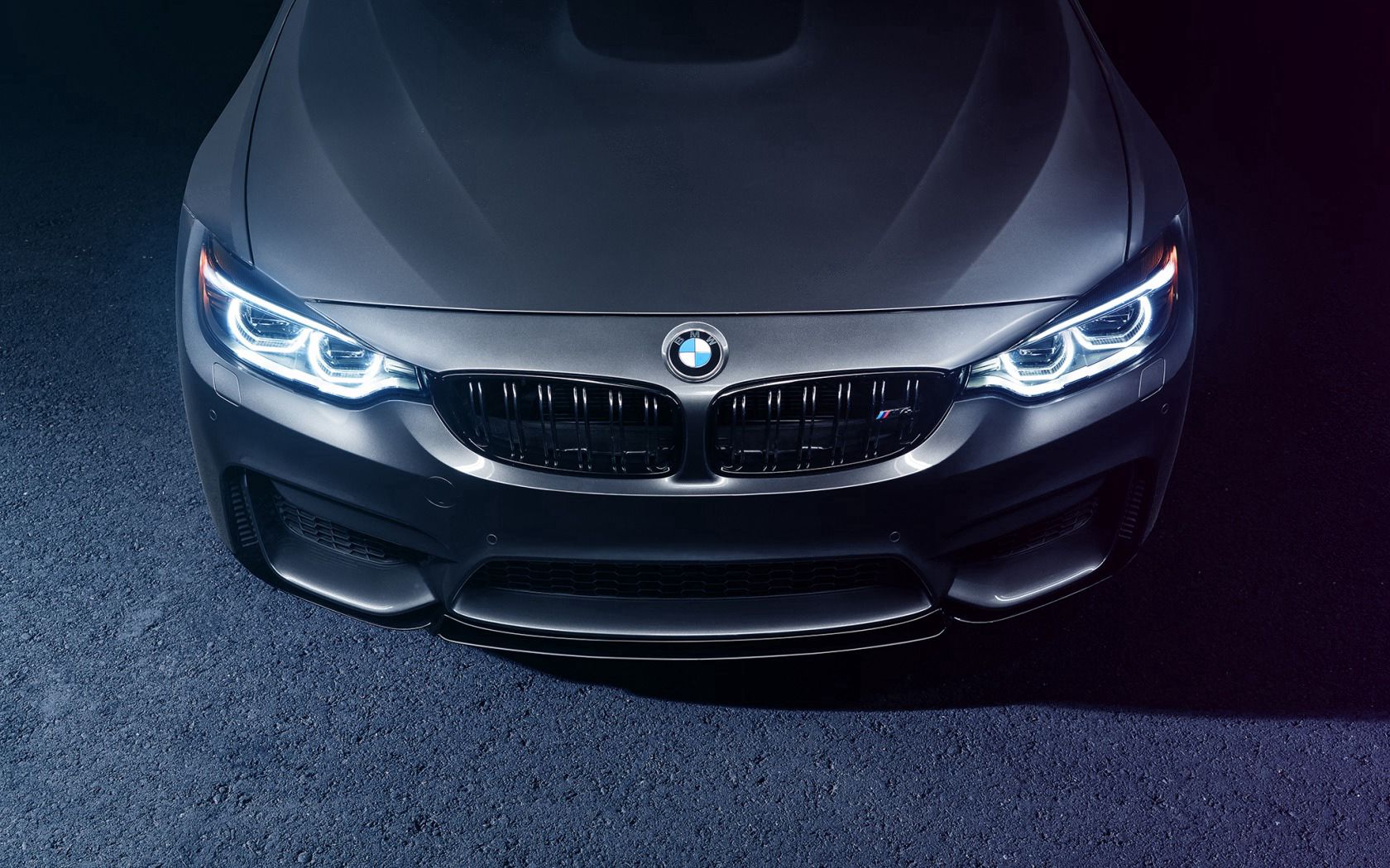m4, hood, bmw, cars, front view