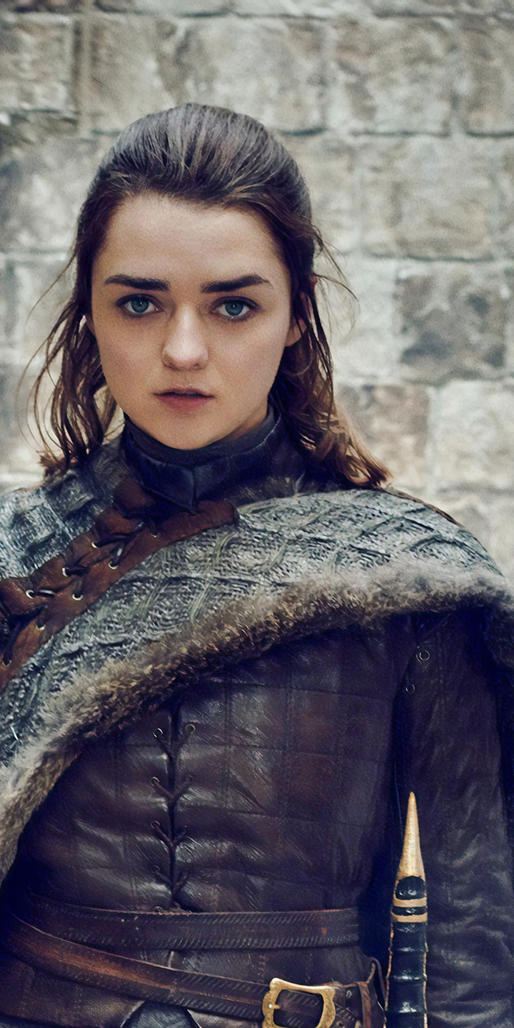 Baixar papel de parede para celular de Programa De Tv, A Guerra Dos Tronos, Maisie Williams, Arya Stark gratuito.