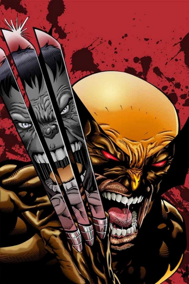 Baixar papel de parede para celular de Pontão, Wolverine, História Em Quadrinhos, Ultimate Wolverine Vs Hulk gratuito.