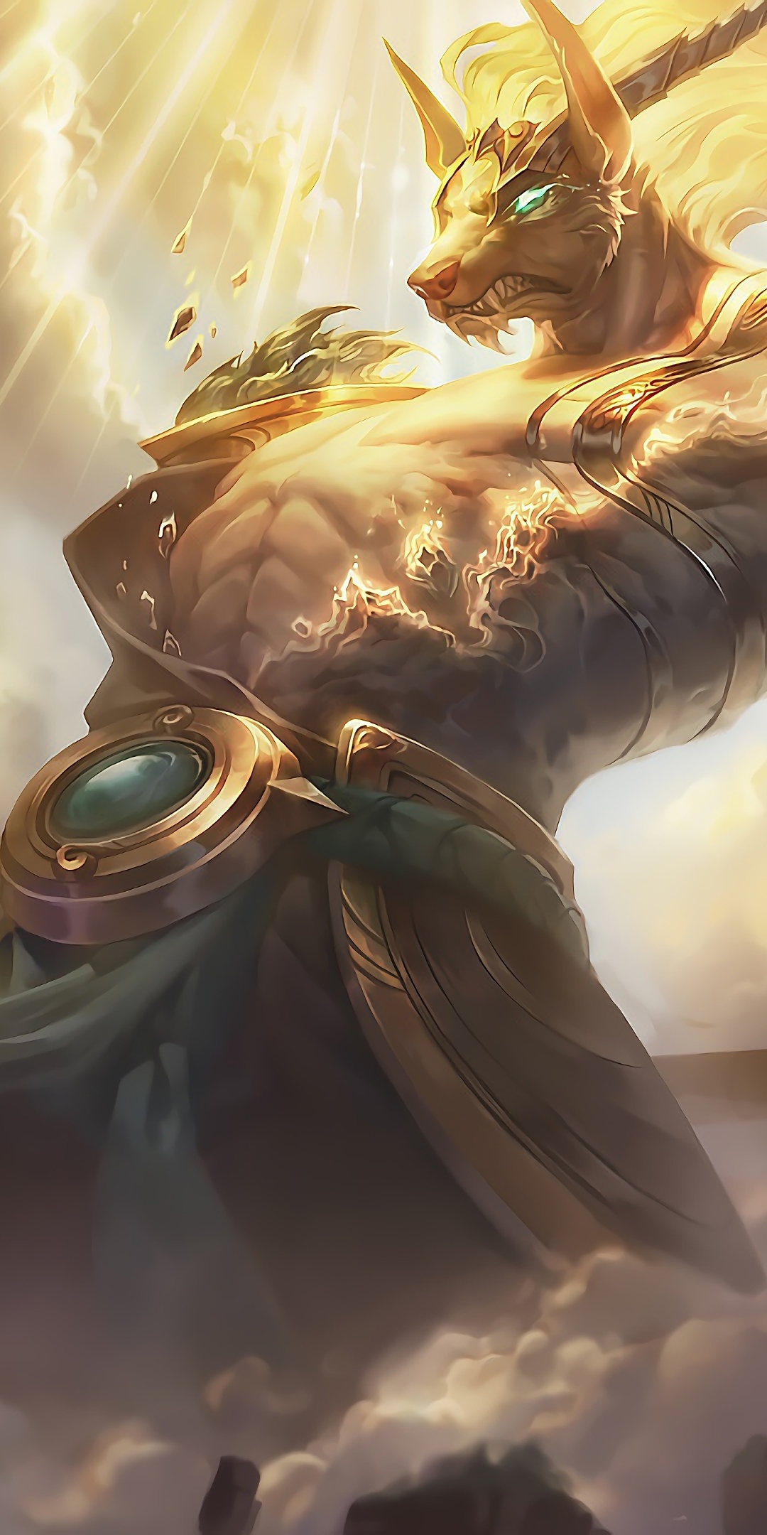 Download mobile wallpaper League Of Legends, Video Game, Nasus (League Of Legends) for free.