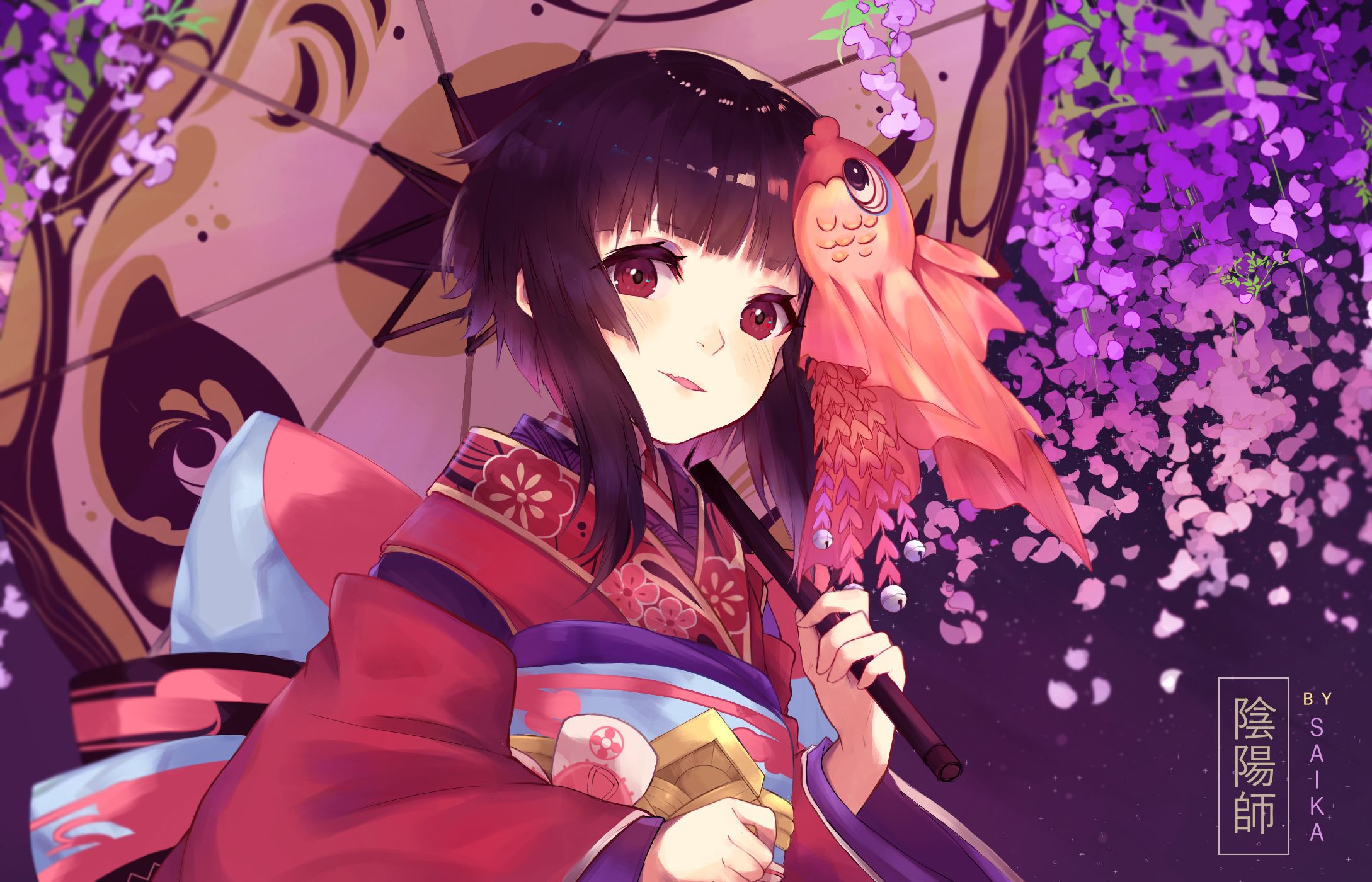 Free download wallpaper Anime, Onmyoji on your PC desktop