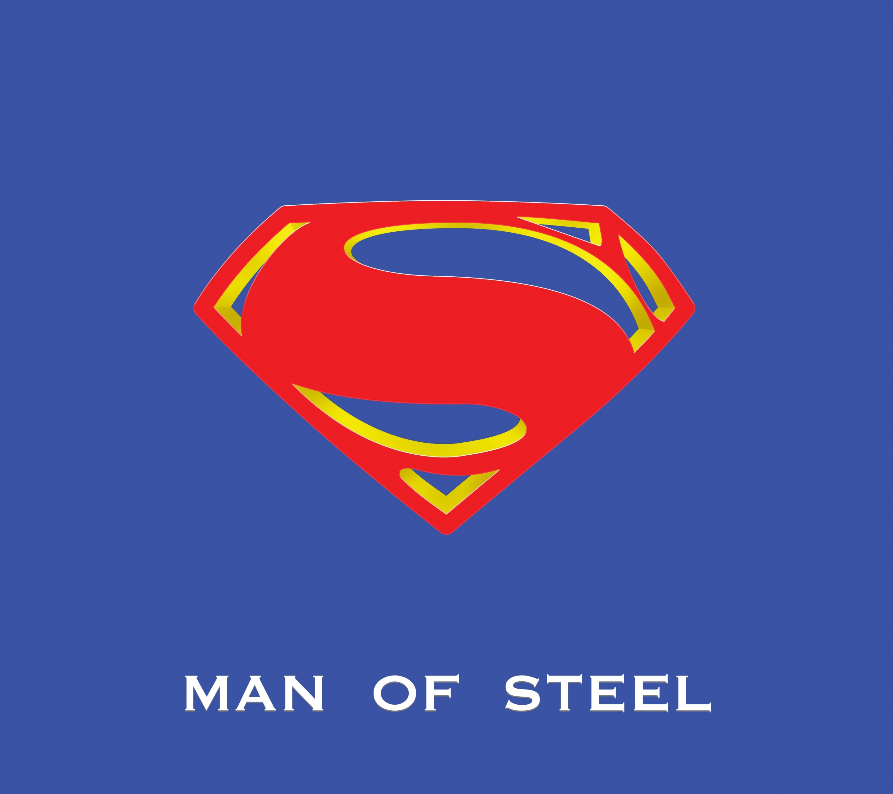 Скачать обои бесплатно Кино, Супермен, Логотип Супермена, Человек Из Стали картинка на рабочий стол ПК
