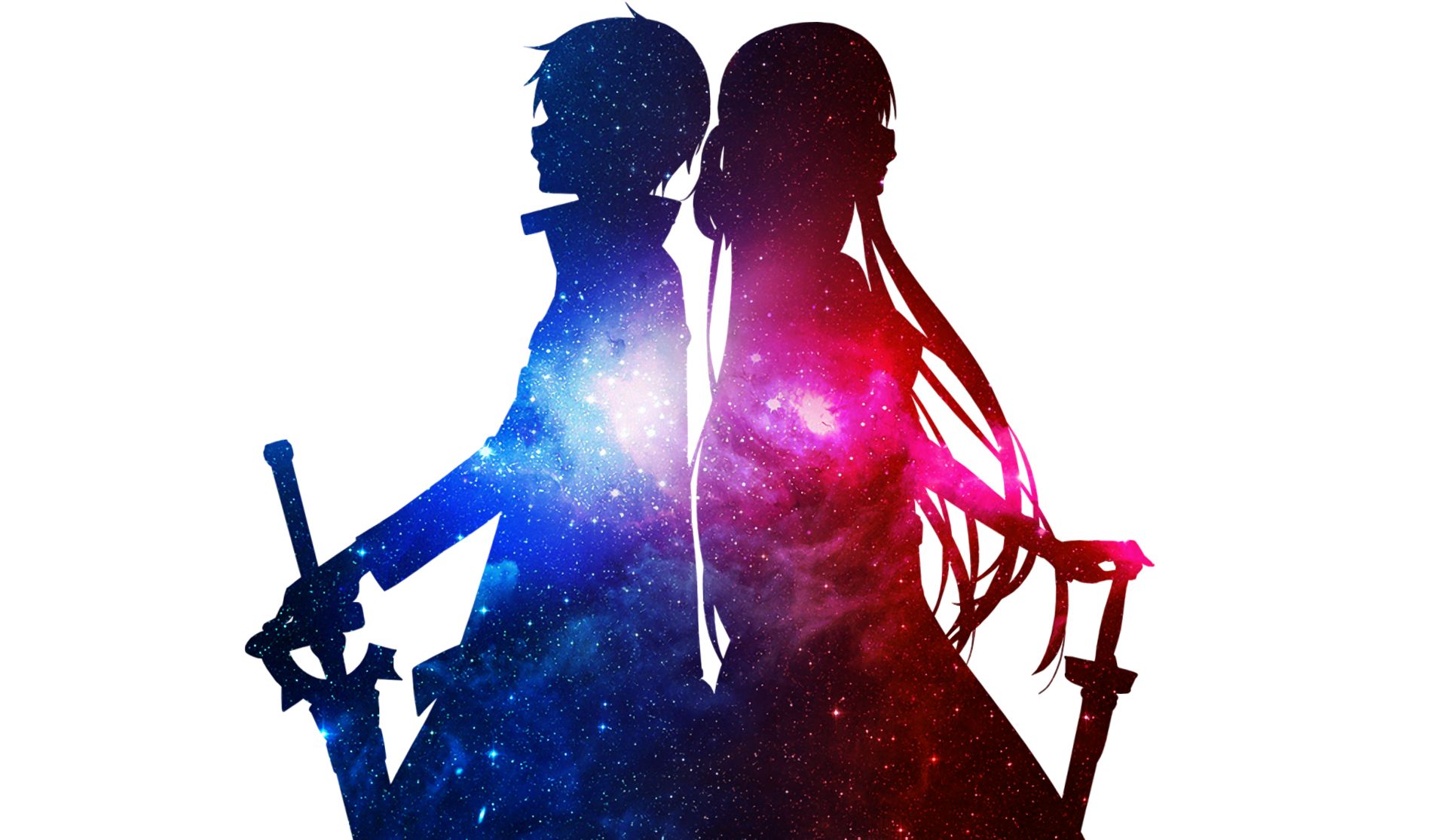 Descarga gratuita de fondo de pantalla para móvil de Sword Art Online, Animado, Asuna Yuuki, Kirito (Arte De Espada En Línea), Kazuto Kirigaya.