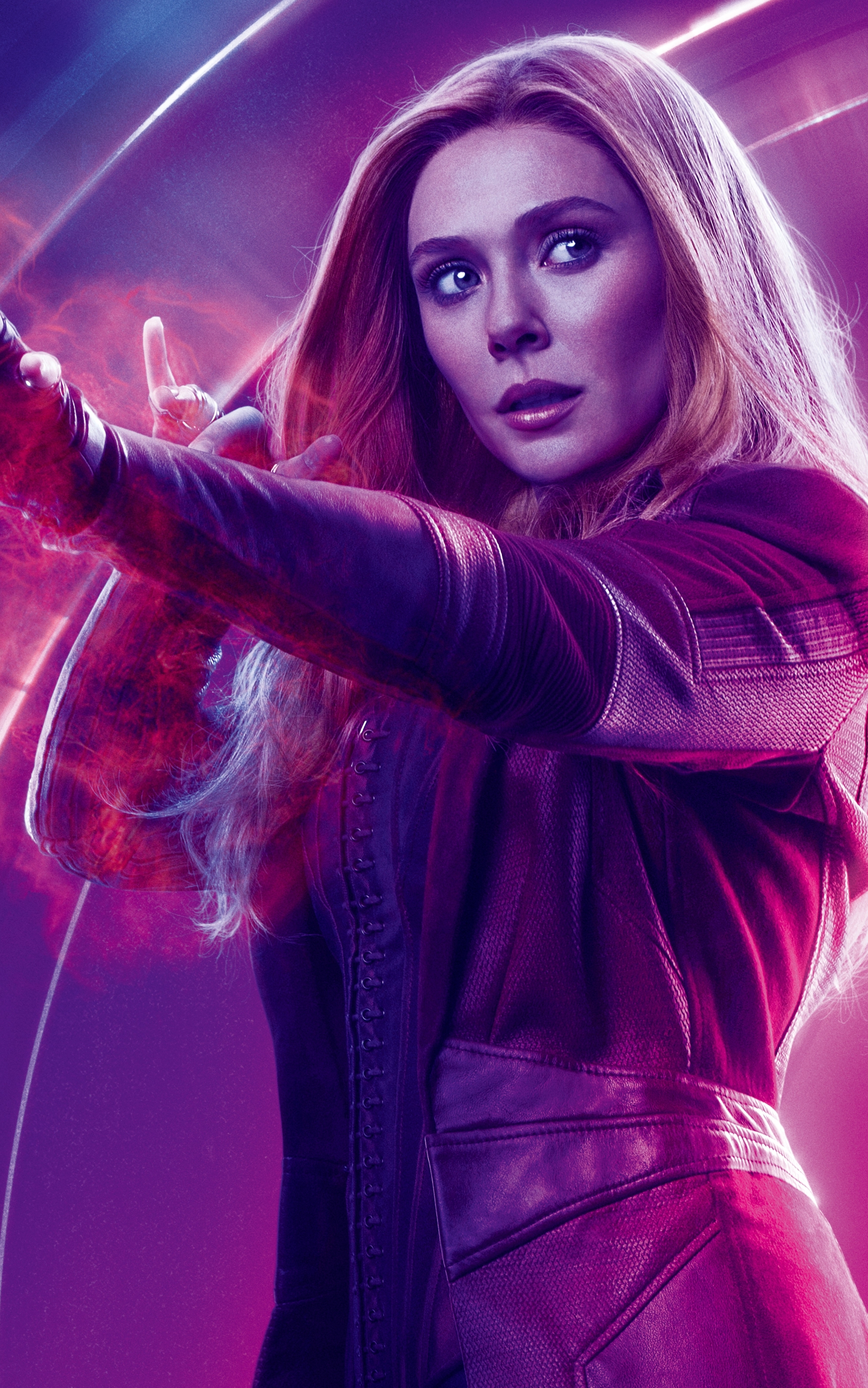 Download mobile wallpaper Movie, The Avengers, Scarlet Witch, Elizabeth Olsen, Avengers: Infinity War for free.