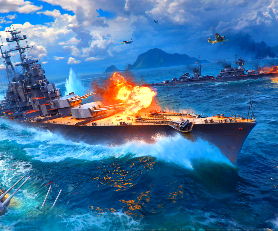 Baixar papel de parede para celular de Videogame, World Of Warships gratuito.
