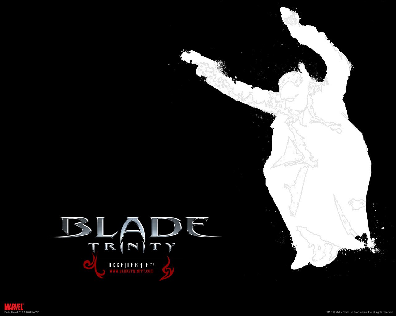 Handy-Wallpaper Filme, Blade: Trinity kostenlos herunterladen.