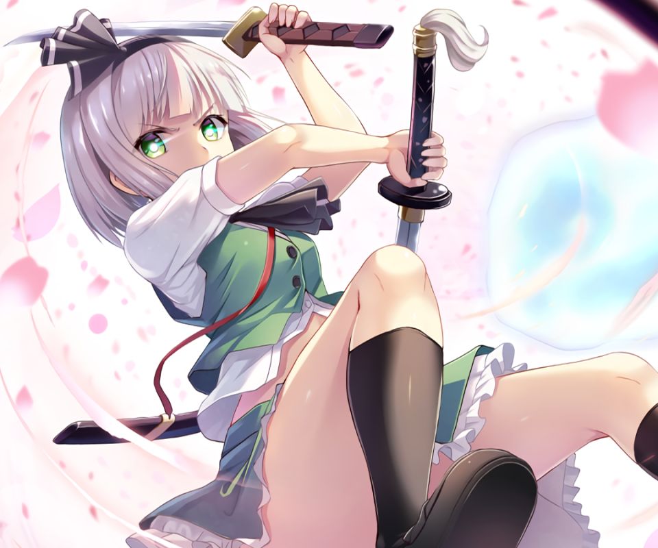 Descarga gratis la imagen Animado, Touhou, Youmu Konpaku en el escritorio de tu PC