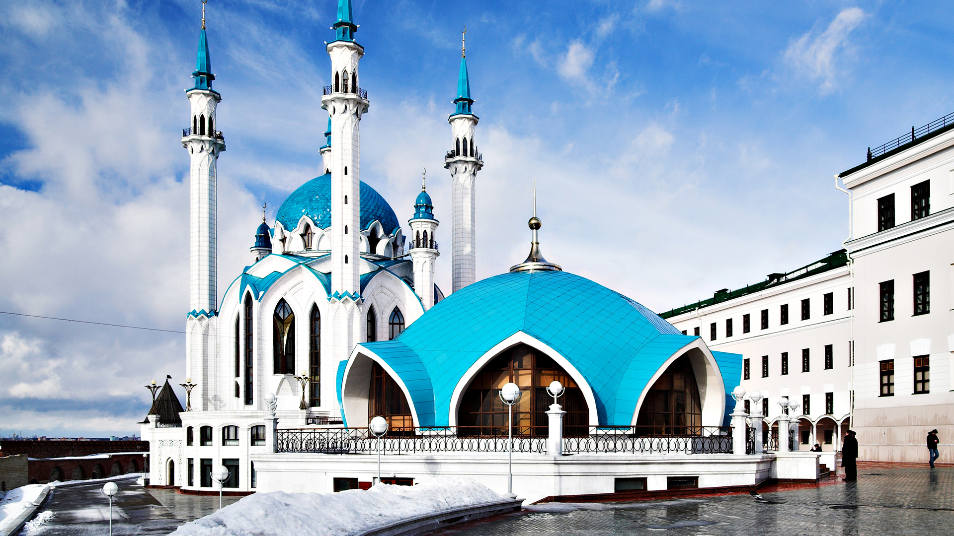 1448043 Hintergrundbild herunterladen religiös, qolşärif moschee - Bildschirmschoner und Bilder kostenlos