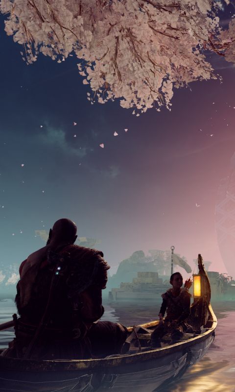 Descarga gratuita de fondo de pantalla para móvil de God Of War, Videojuego, Kratos (Dios De La Guerra), Atreo (Dios De La Guerra), Dios De La Guerra (2018).