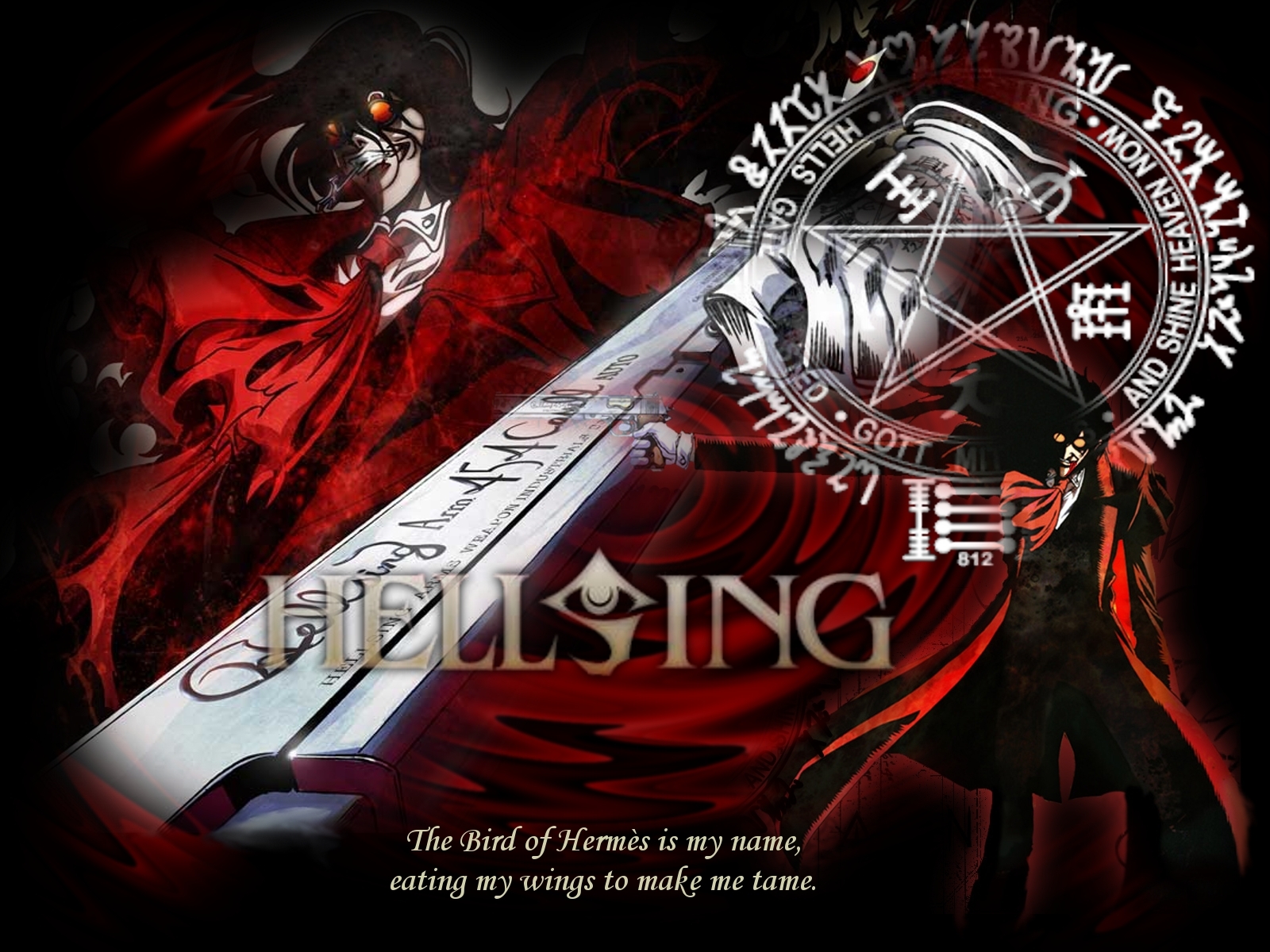 Laden Sie das Animes, Hellsing-Bild kostenlos auf Ihren PC-Desktop herunter