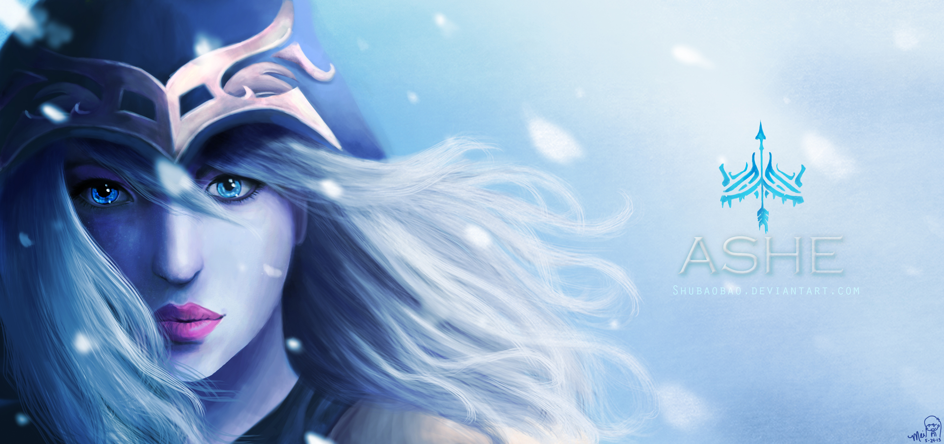 Download mobile wallpaper League Of Legends, Video Game, Ashe (League Of Legends) for free.