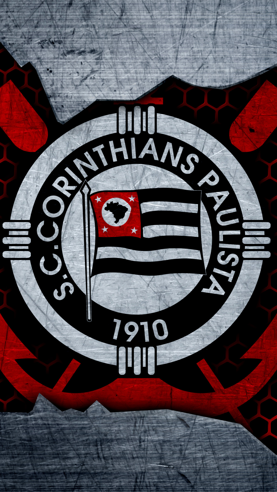 1164712 Hintergrundbild herunterladen sport, sportverein corinthians paulista, emblem, logo, fußball - Bildschirmschoner und Bilder kostenlos