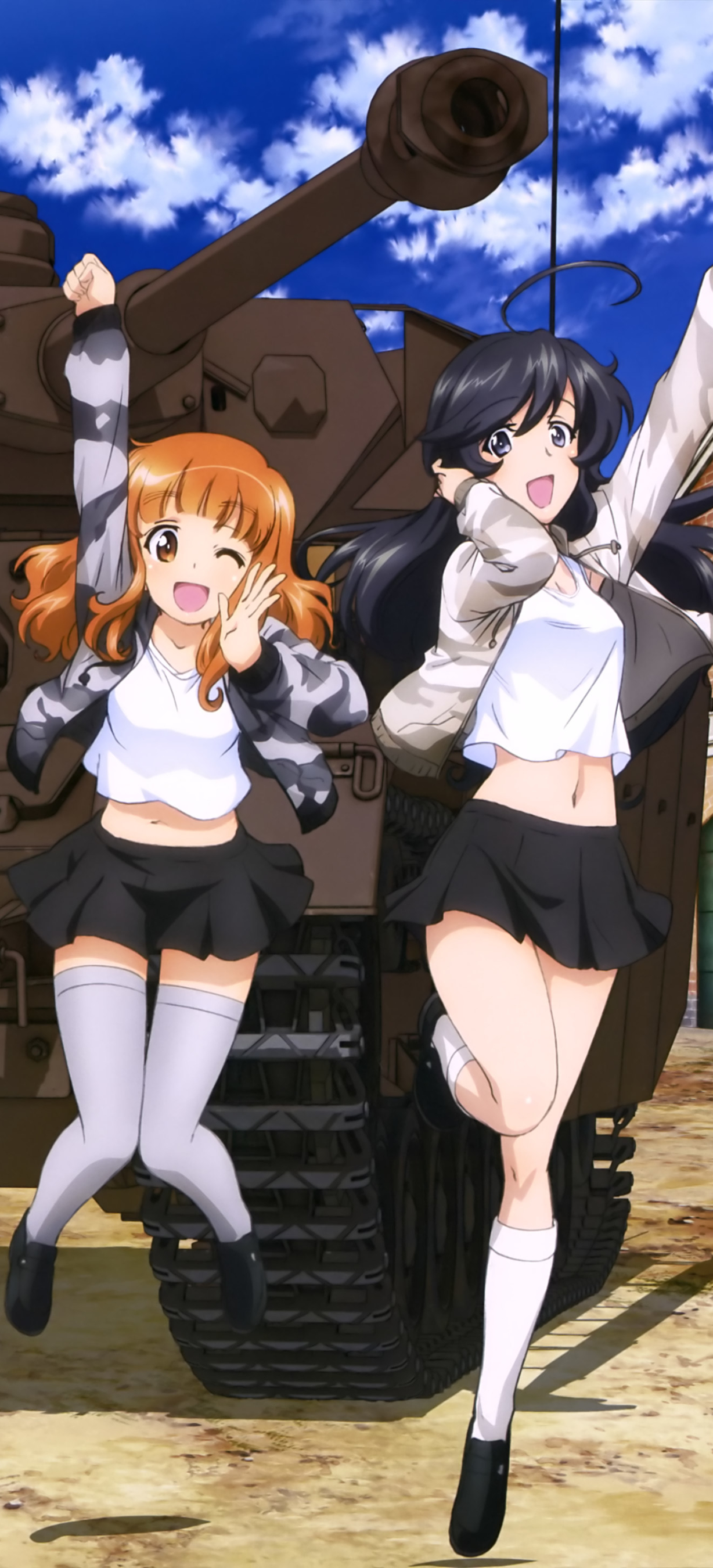 Handy-Wallpaper Animes, Girls Und Panzer kostenlos herunterladen.