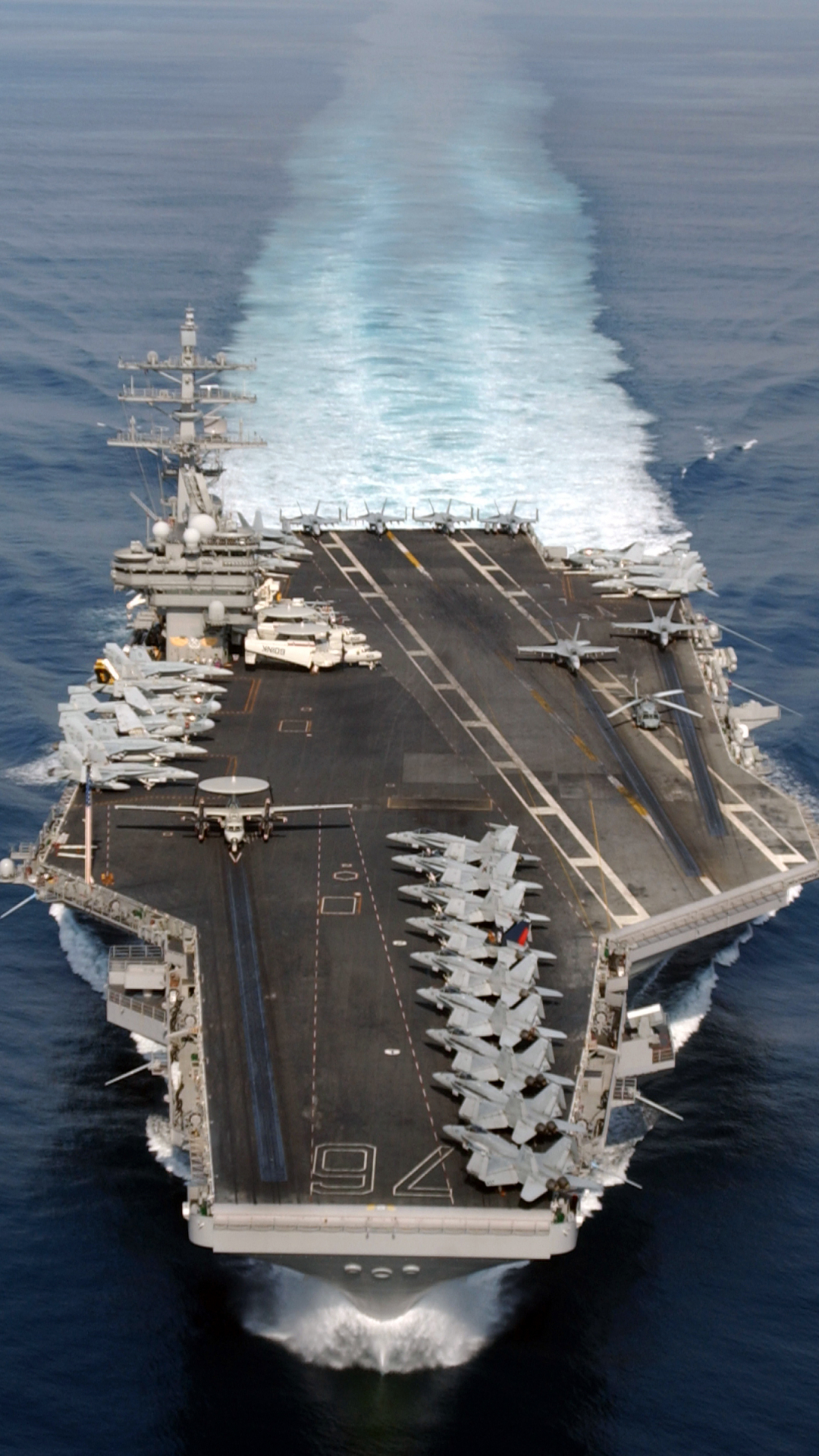 Download mobile wallpaper Military, Warship, Aircraft Carrier, Uss Ronald Reagan (Cvn 76), Warships for free.