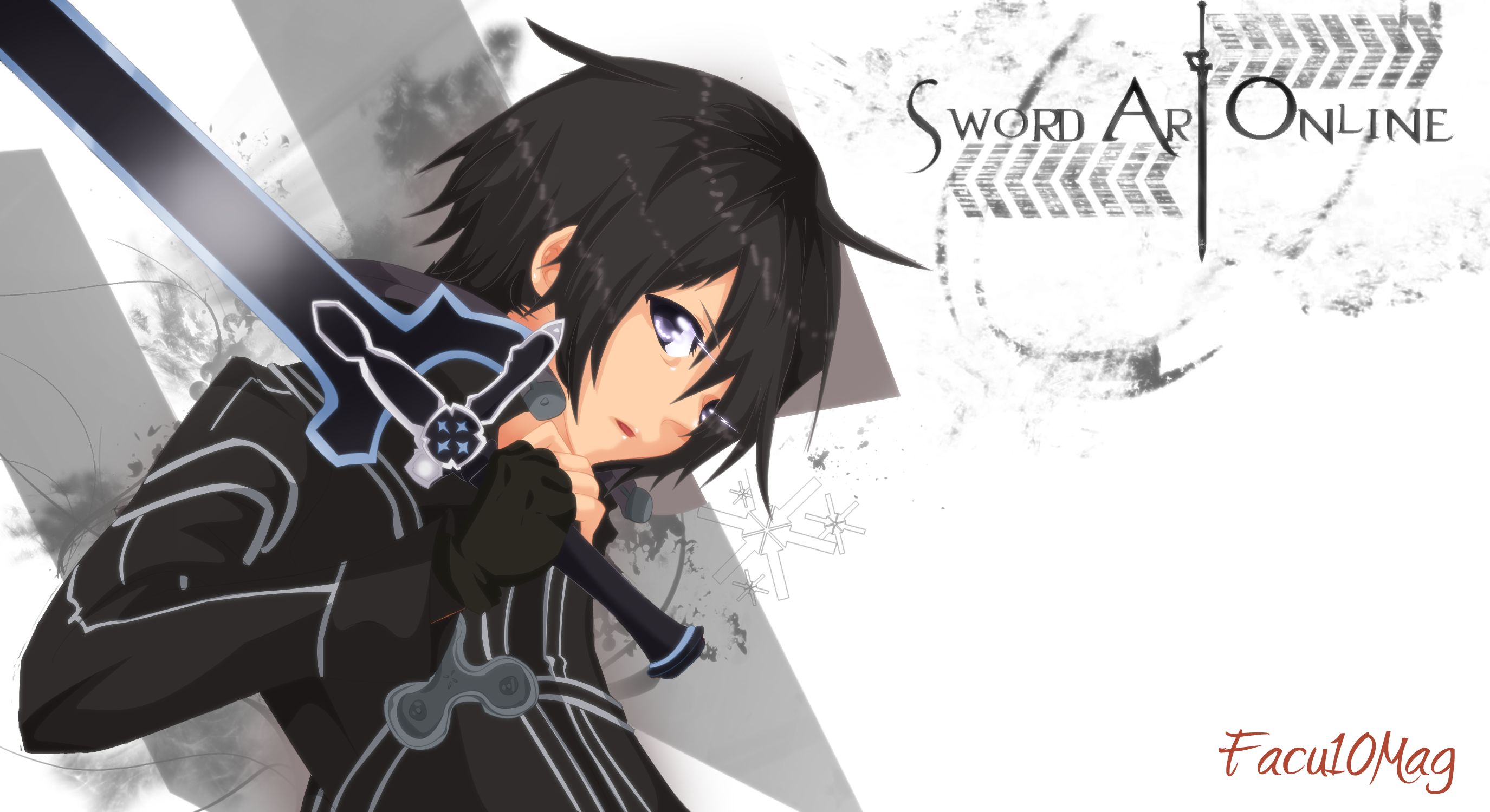 Téléchargez gratuitement l'image Sword Art Online, Animé, Kirito (Art De L'épée En Ligne), Kazuto Kirigaya sur le bureau de votre PC