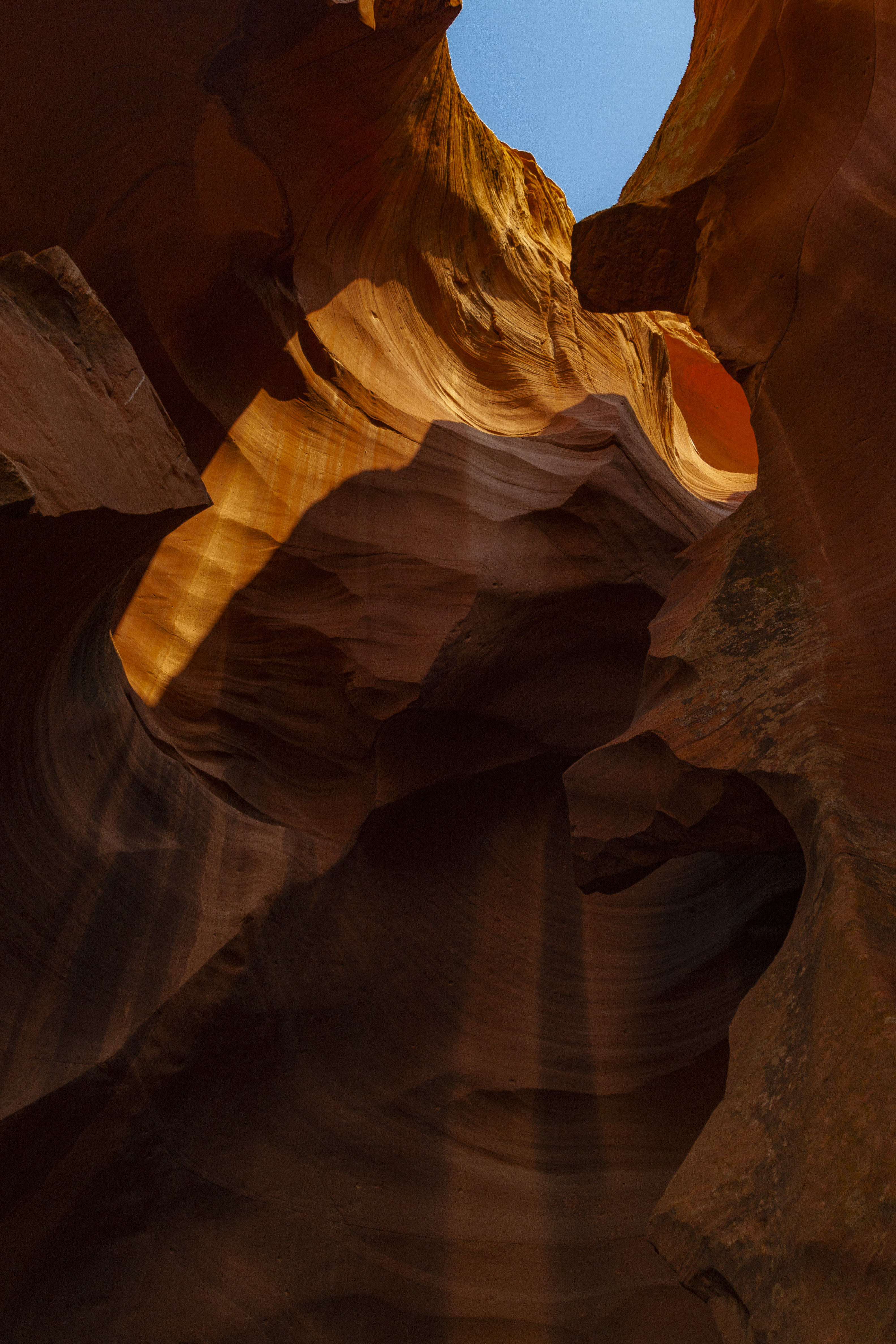 Download mobile wallpaper Stone, Nature, Canyon, Sky, Cave for free.