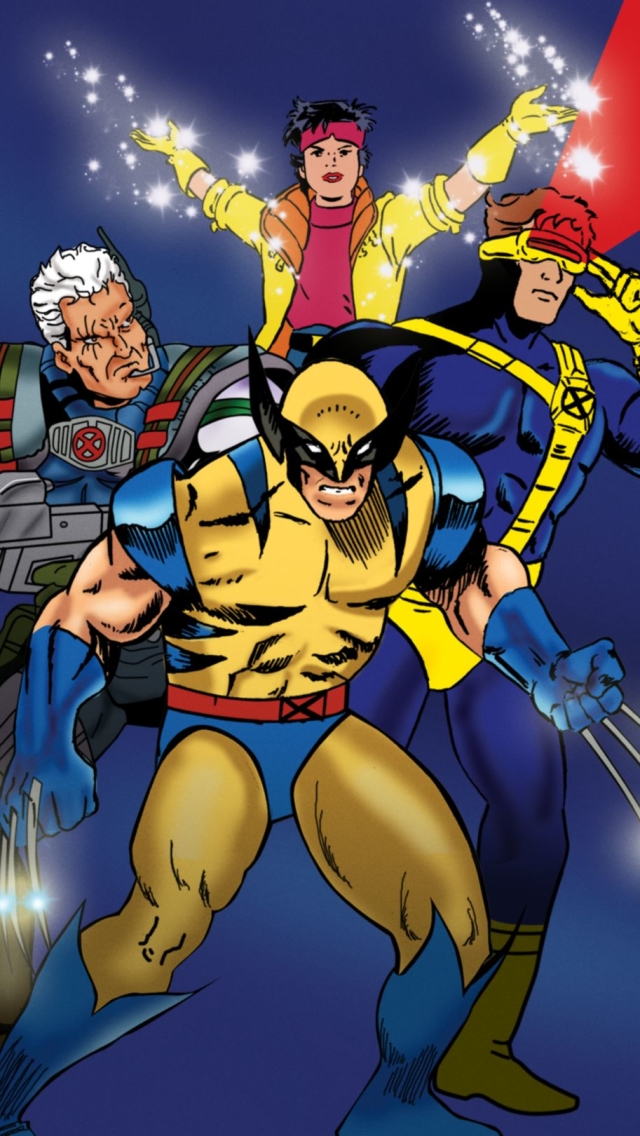 Download mobile wallpaper X Men, Wolverine, Tv Show, Jubilee (Marvel Comics), Cyclops (Marvel Comics), Cable (Marvel Comics) for free.