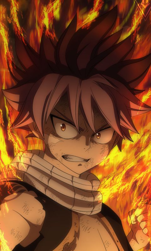 Handy-Wallpaper Animes, Fairy Tail, Natsu Dragneel kostenlos herunterladen.