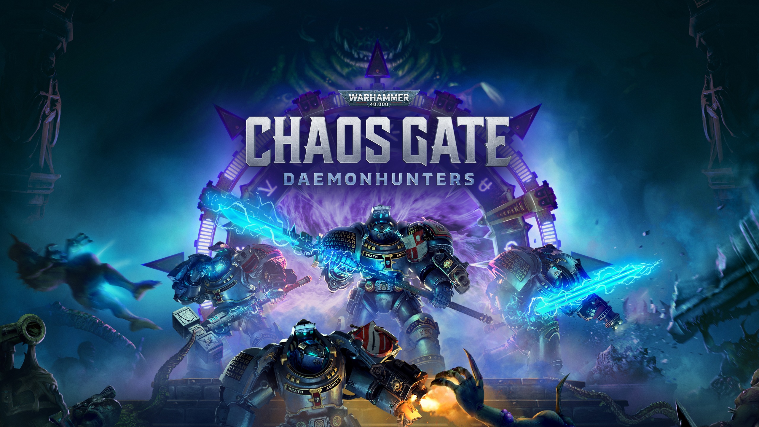 Популярні заставки і фони Warhammer 40 000: Ворота Хаосу Мисливці На Демонів на комп'ютер