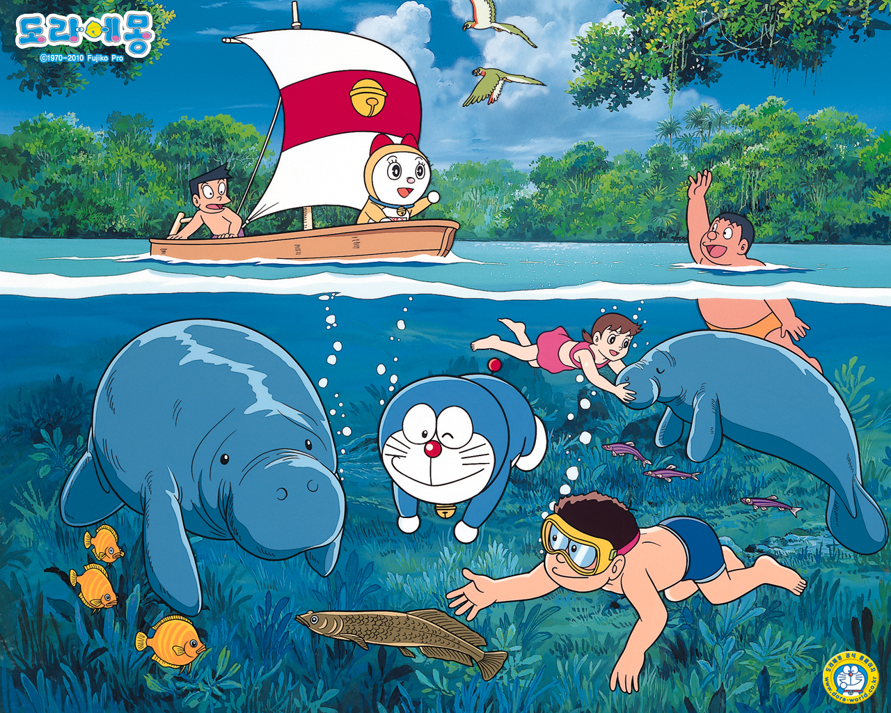 32k Doraemon Wallpaper