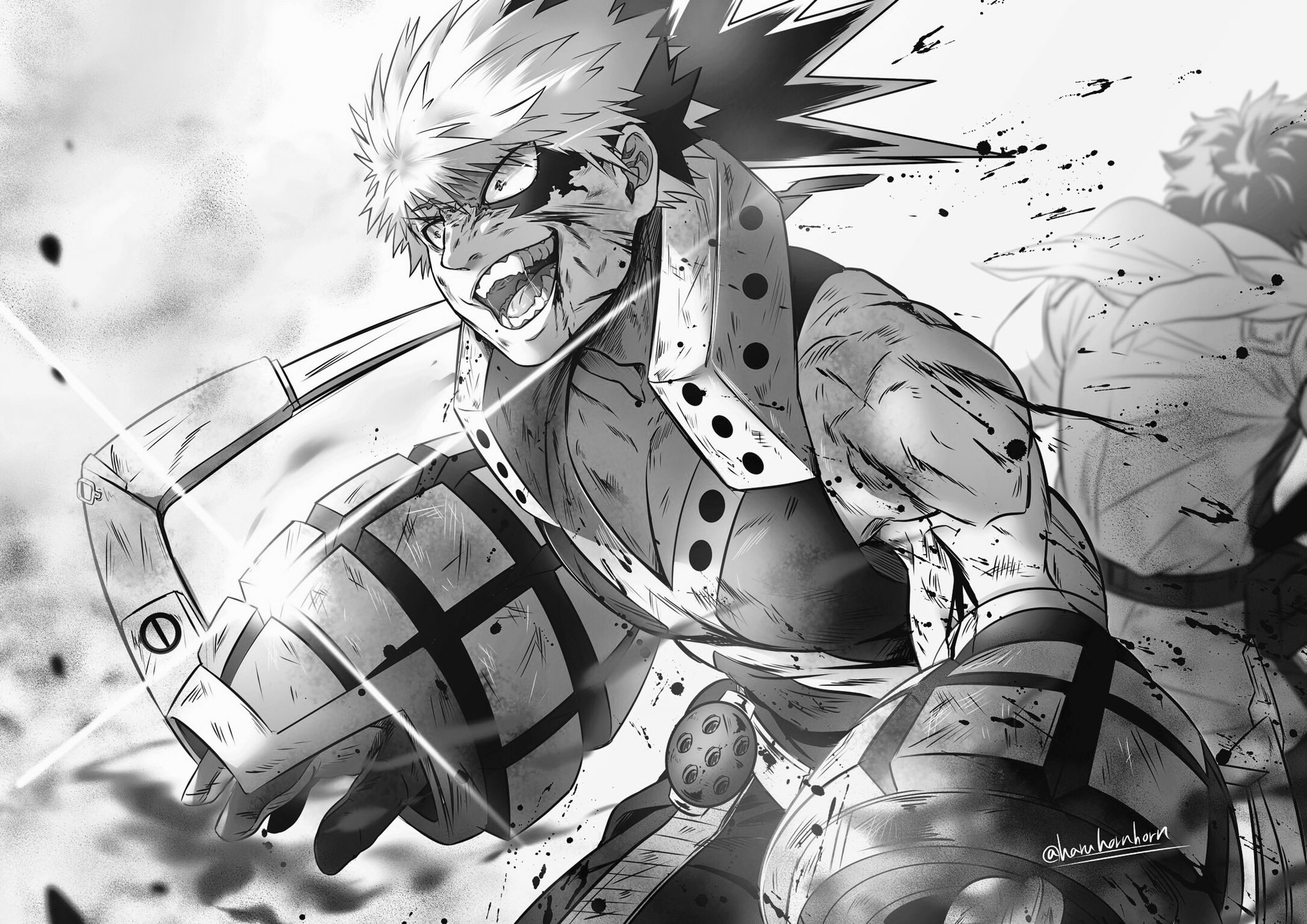 Téléchargez des papiers peints mobile Animé, Katsuki Bakugou, My Hero Academia gratuitement.