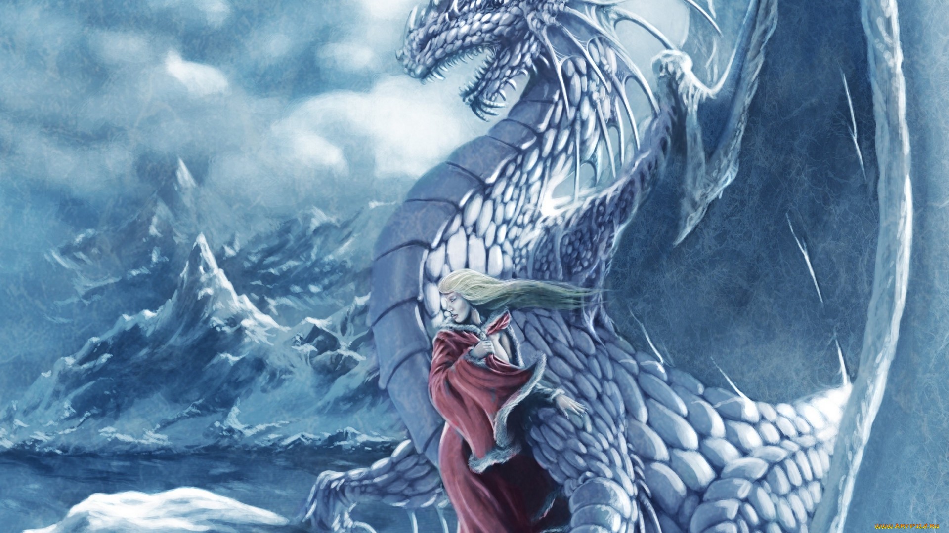 Download mobile wallpaper Fantasy, Dragon for free.