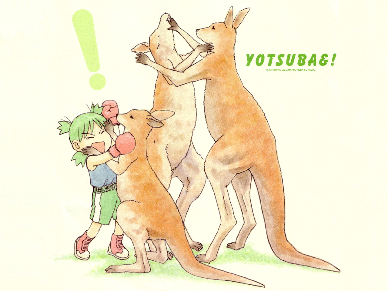 Handy-Wallpaper Animes, Yotsuba! kostenlos herunterladen.