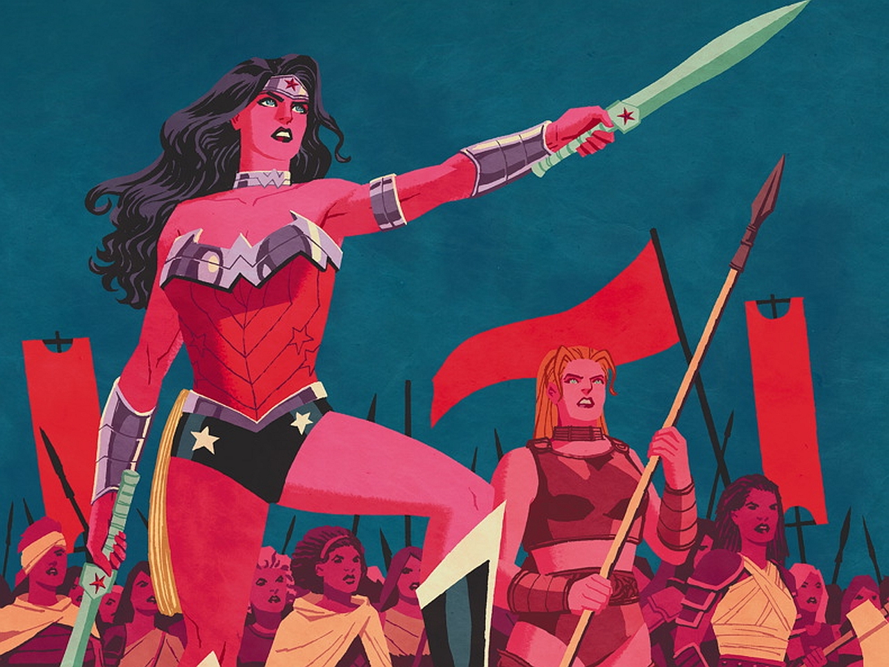 Laden Sie das Comics, Wonderwoman-Bild kostenlos auf Ihren PC-Desktop herunter