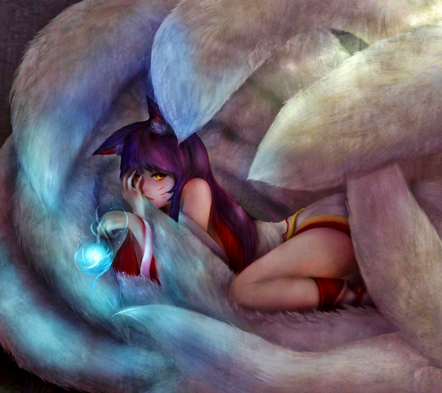 Téléchargez gratuitement l'image Fantaisie, League Of Legends, Jeux Vidéo, Ahri (League Of Legends) sur le bureau de votre PC