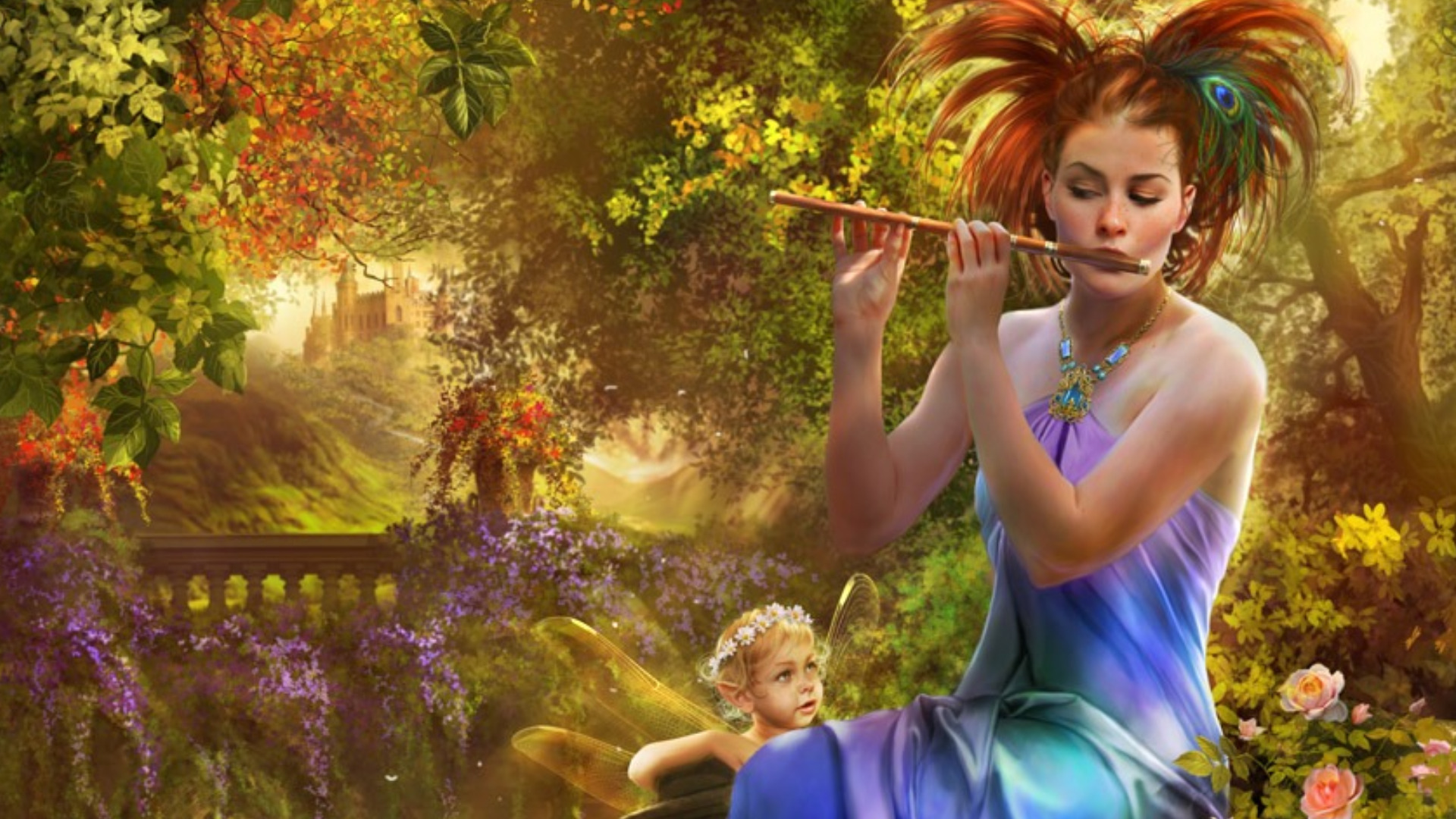 Free download wallpaper Fantasy, Women on your PC desktop