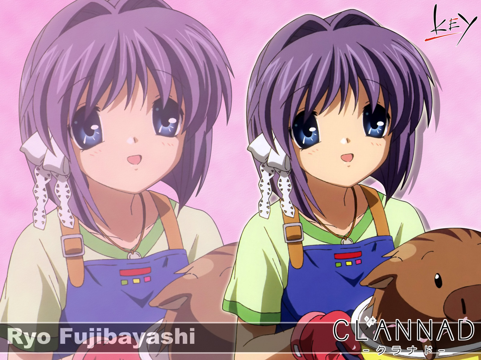 Free download wallpaper Anime, Clannad, Ryou Fujibayashi on your PC desktop