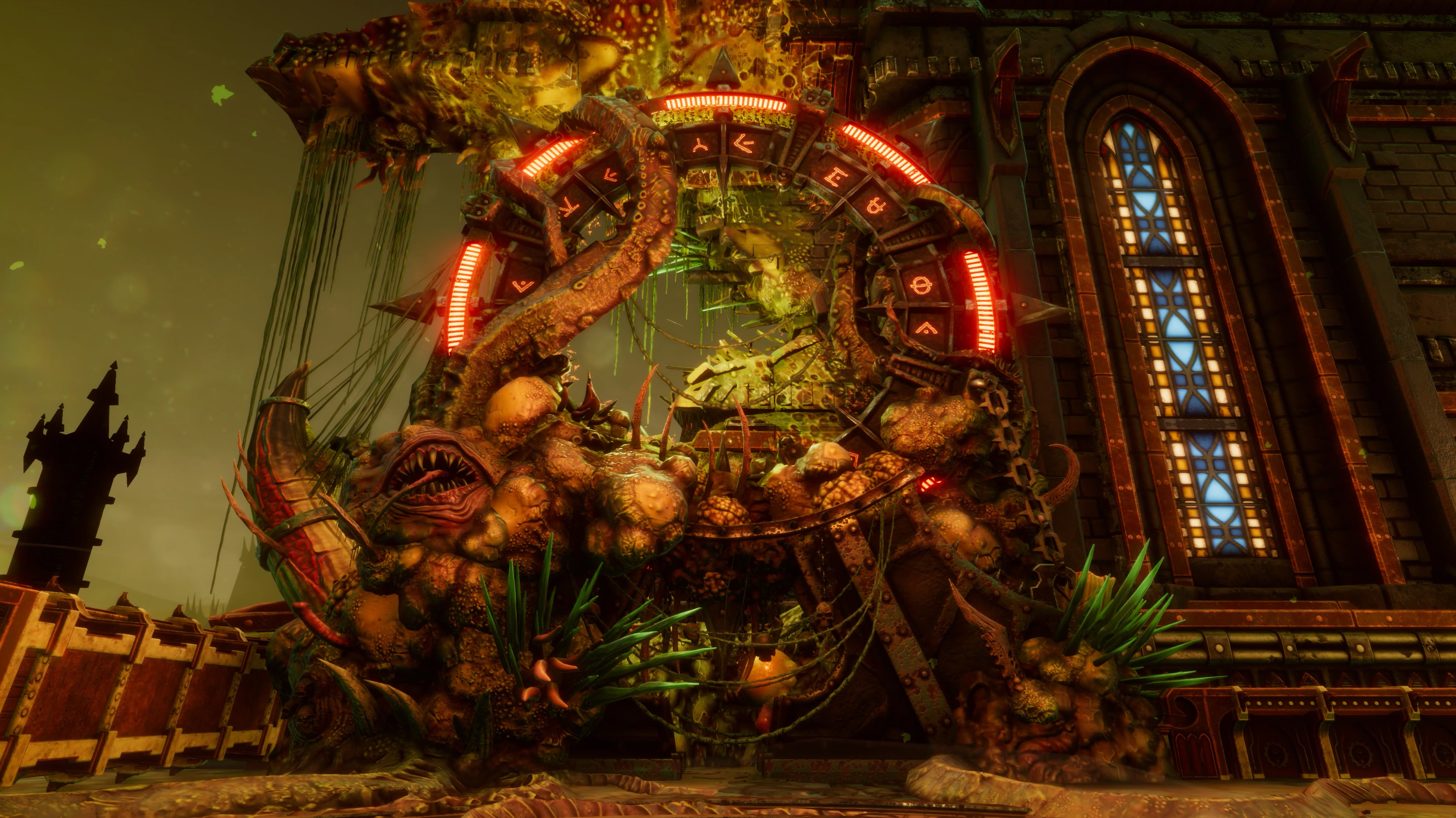 Популярные заставки и фоны Warhammer 40 000: Врата Хаоса Охотники На Демонов на компьютер