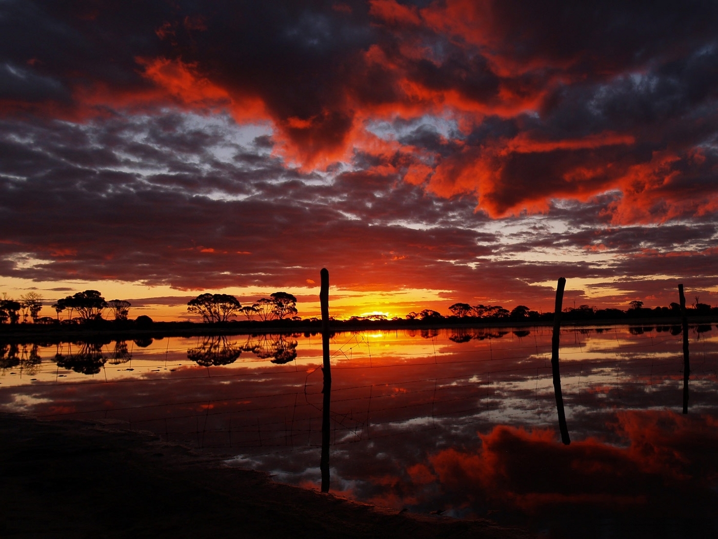 Laden Sie das Clouds, Landschaft, Sunset, Flüsse-Bild kostenlos auf Ihren PC-Desktop herunter