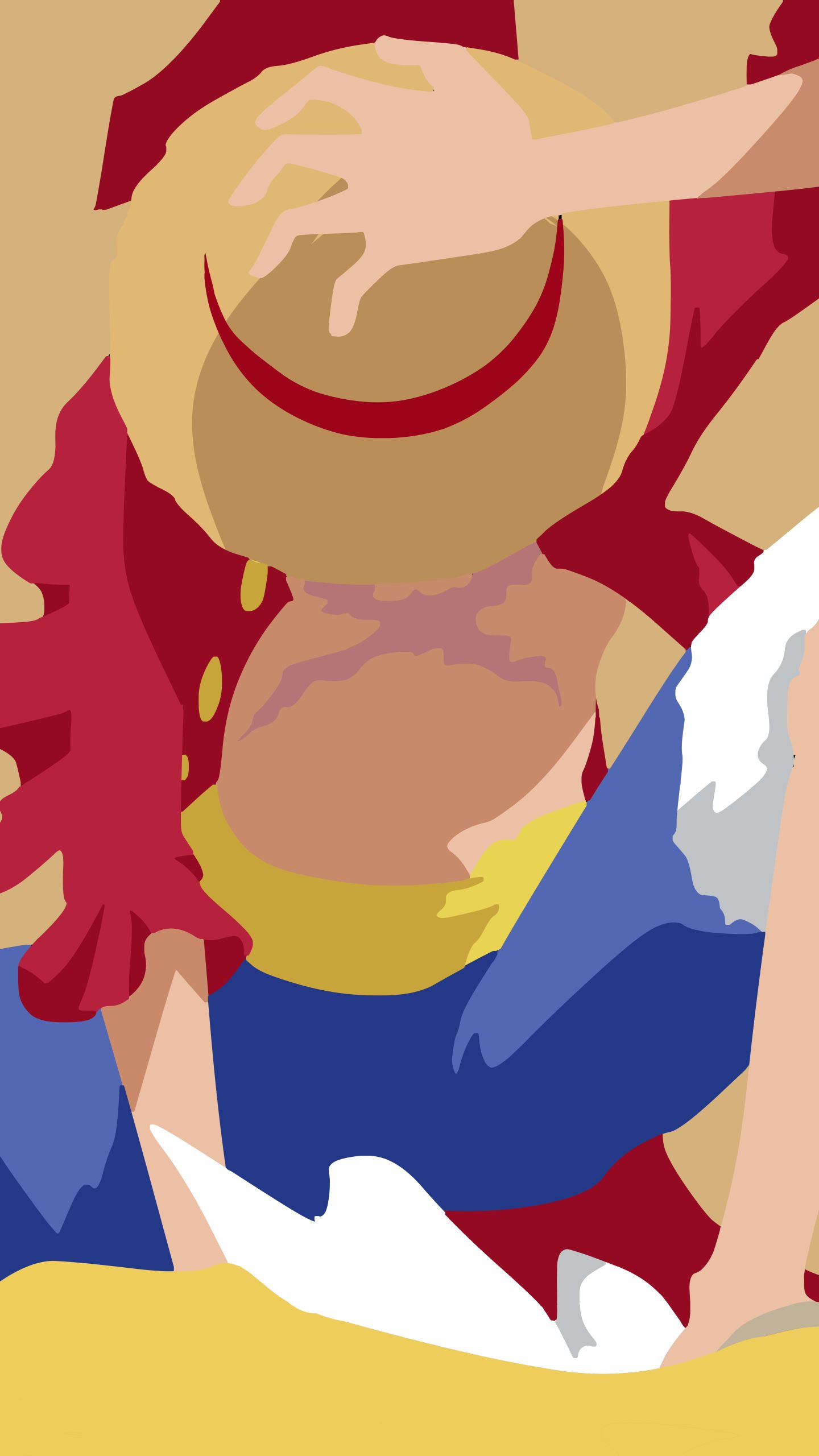 Baixe gratuitamente a imagem Anime, Minimalista, One Piece, Monkey D Luffy na área de trabalho do seu PC