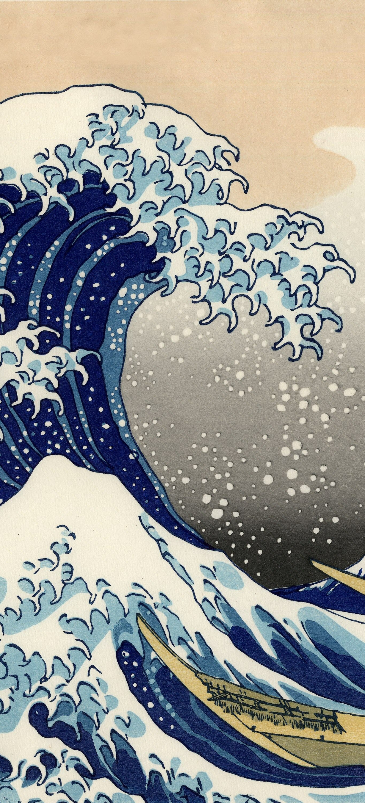 the great wave off kanagawa, artistic, wave HD wallpaper