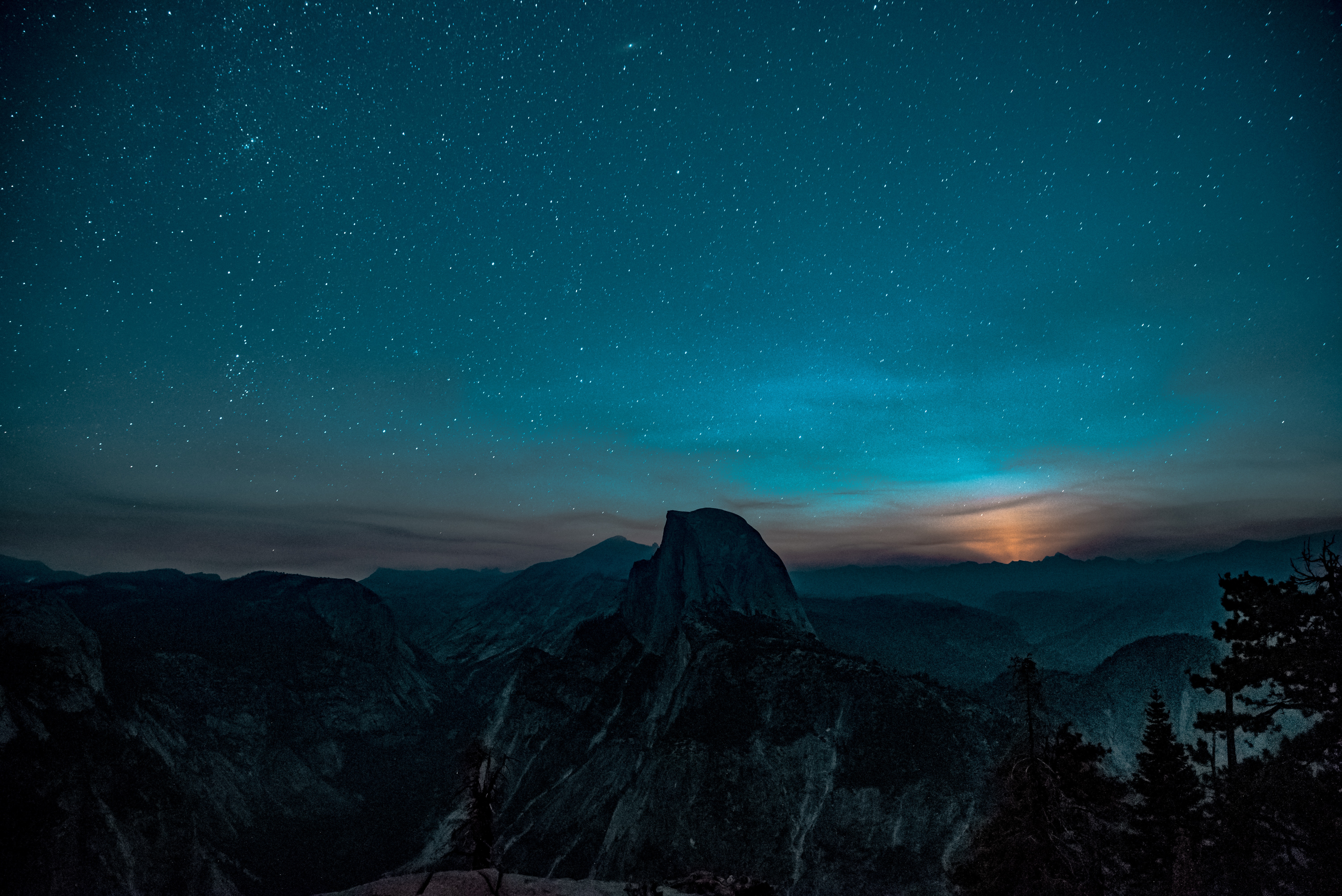 127536 descargar imagen naturaleza, montañas, cielo estrellado, elevación: fondos de pantalla y protectores de pantalla gratis