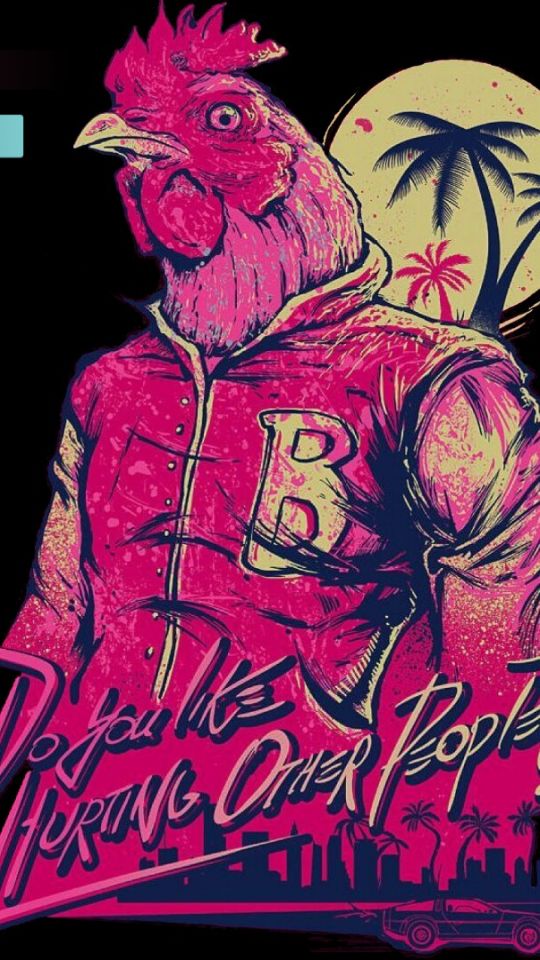 Download mobile wallpaper Video Game, Hotline Miami for free.