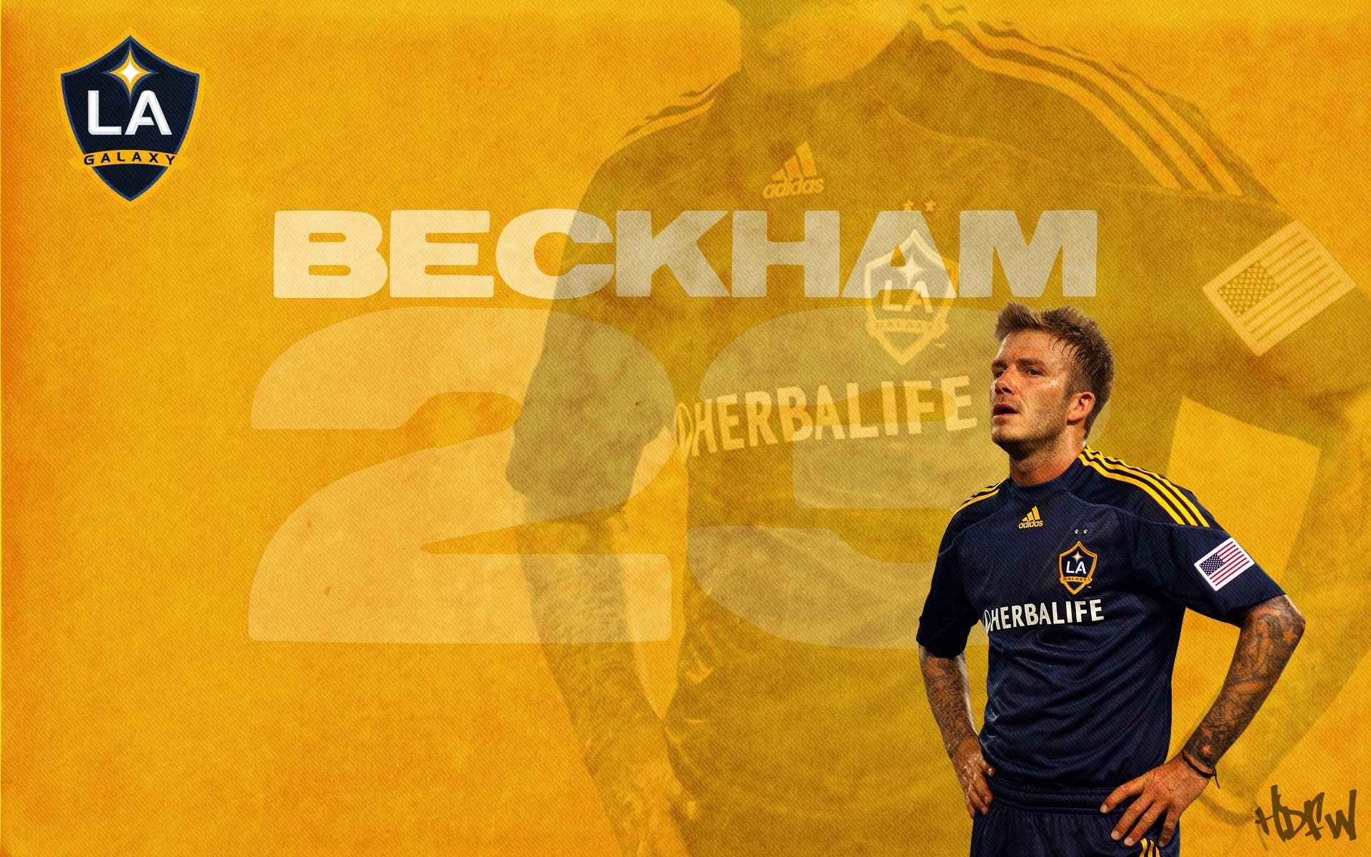 Download mobile wallpaper Sports, David Beckham, Soccer for free.