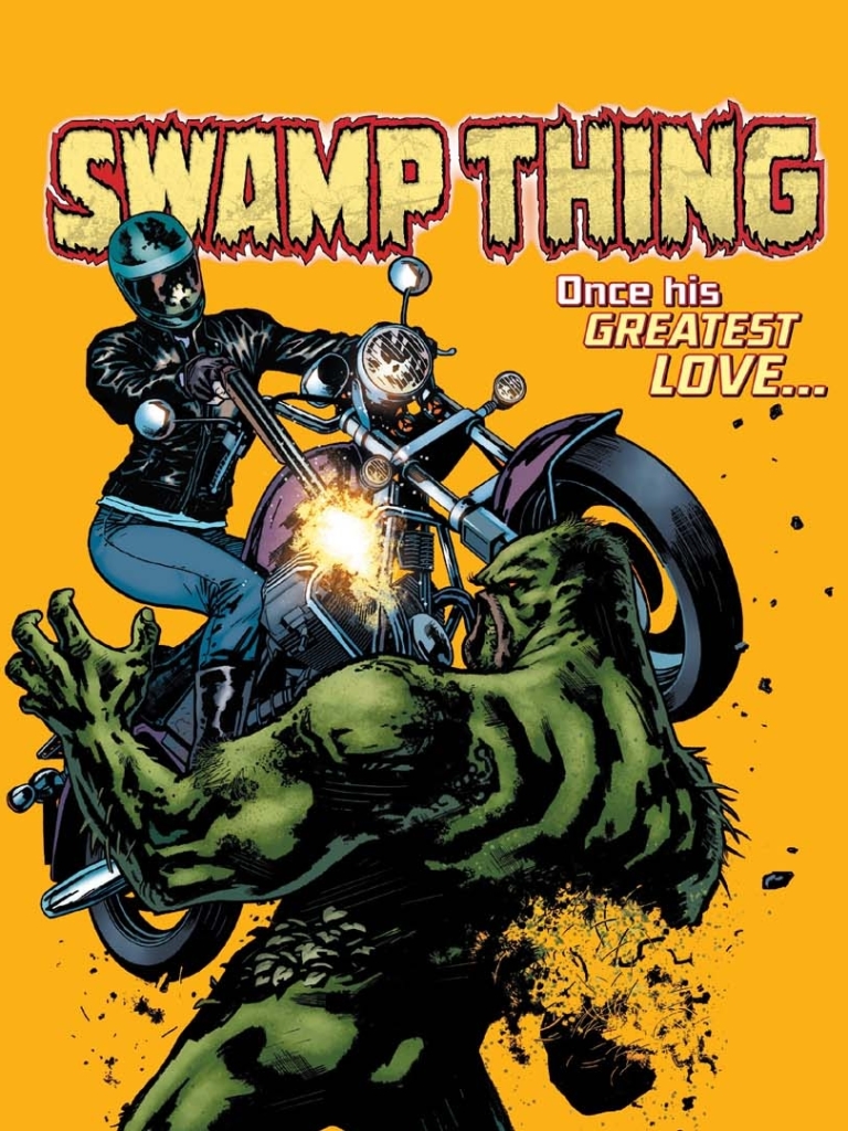 Handy-Wallpaper Comics, Swamp Thing kostenlos herunterladen.
