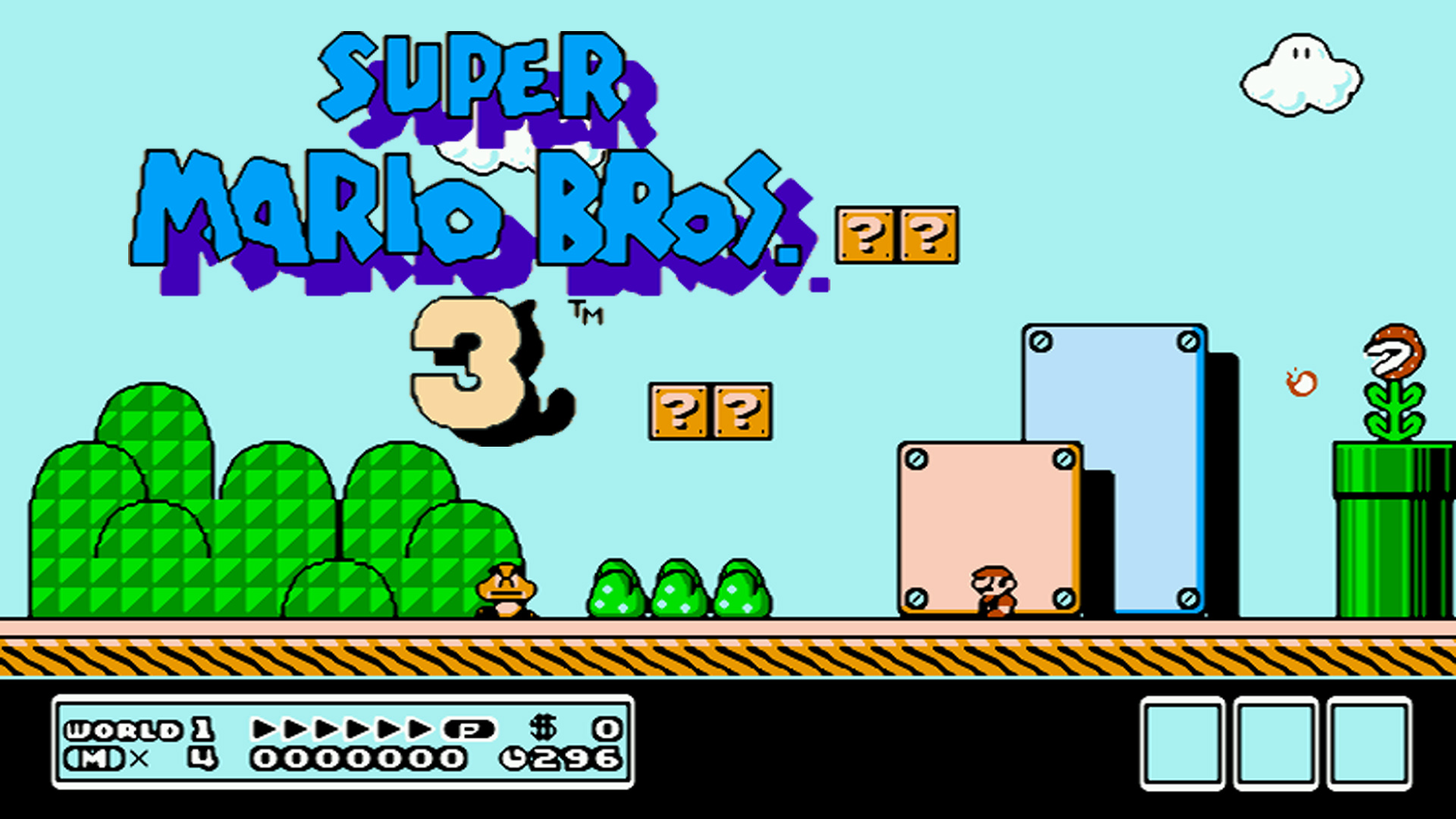 Скачати мобільні шпалери Super Mario Bros 3, Маріо, Відеогра безкоштовно.