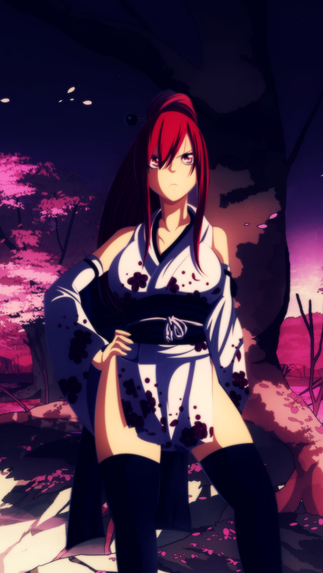 Descarga gratuita de fondo de pantalla para móvil de Fairy Tail, Animado, Erza Scarlet.